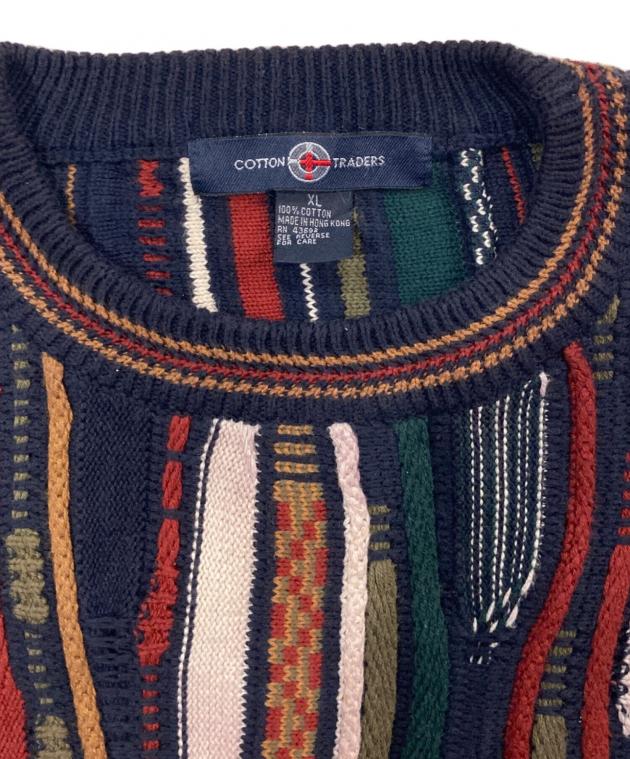 中古・古着通販】COTTON TRADERS (コットン トレーダーズ) 3Dニット