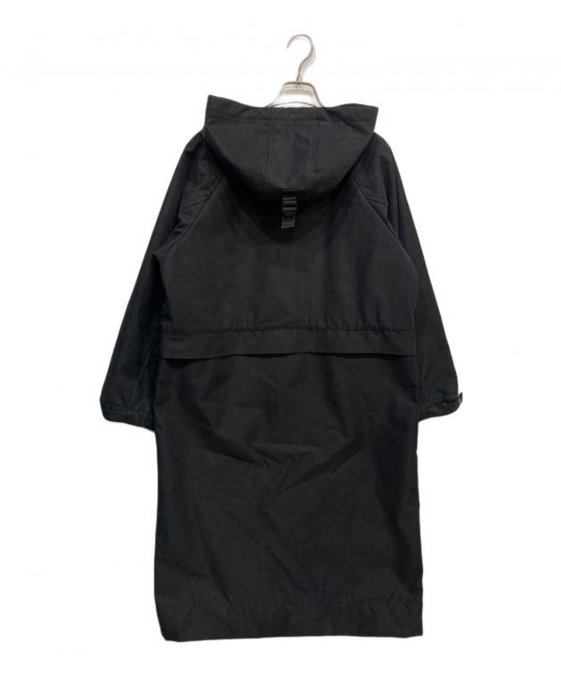 【新品】Spick & Span ボンディングフーデッドコート ブラック 36 中古・古着通販】Spick and Span (スピックアンドスパン) ボンディング