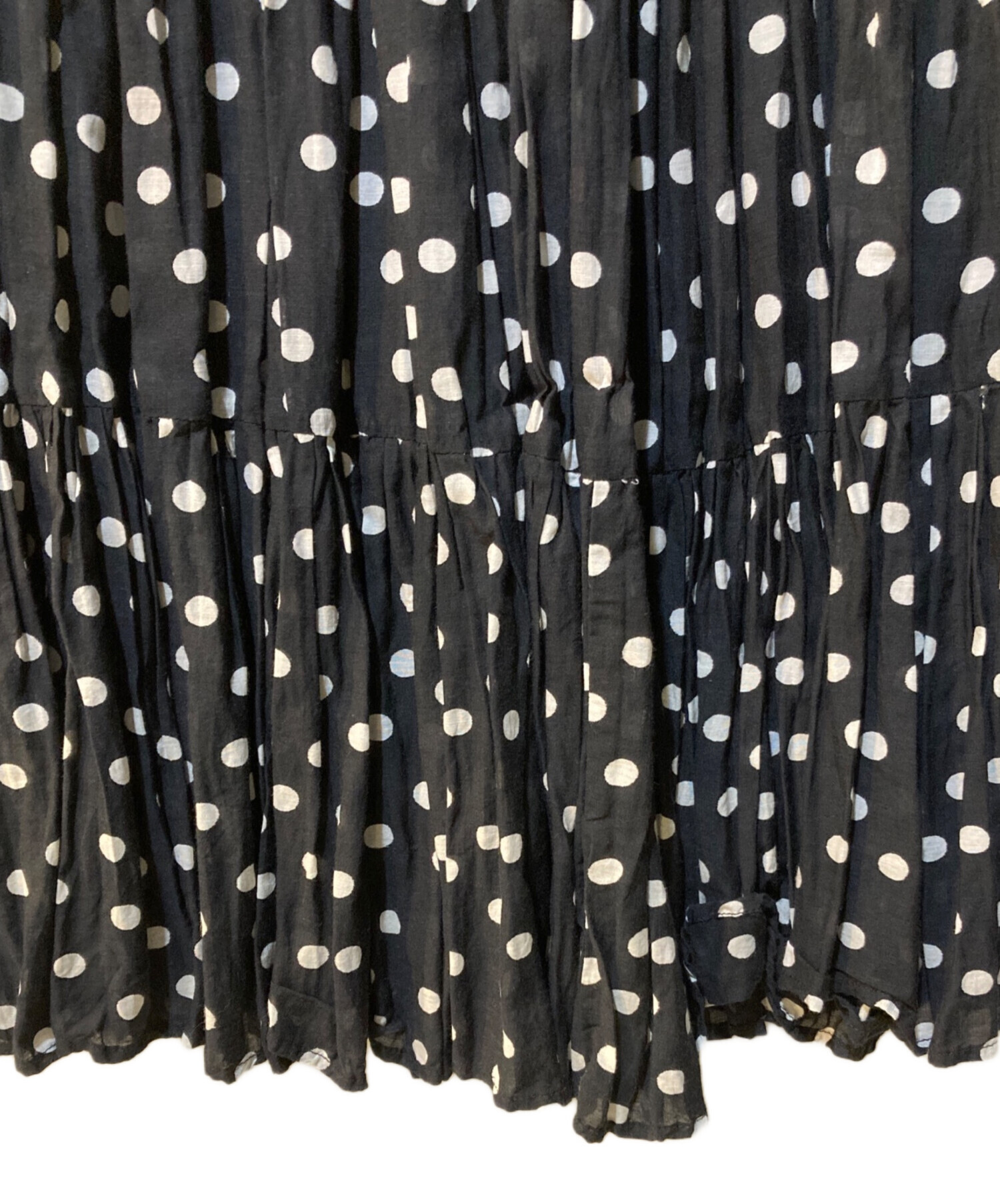 中古・古着通販】BEARDSLEY (ビアズリー) クリンクルドットスカート