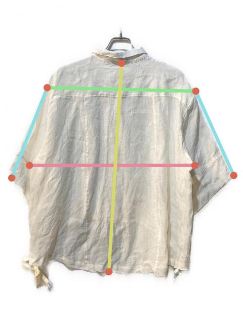 中古・古着通販】Curensology (カレンソロジー) リネンドロストシャツ
