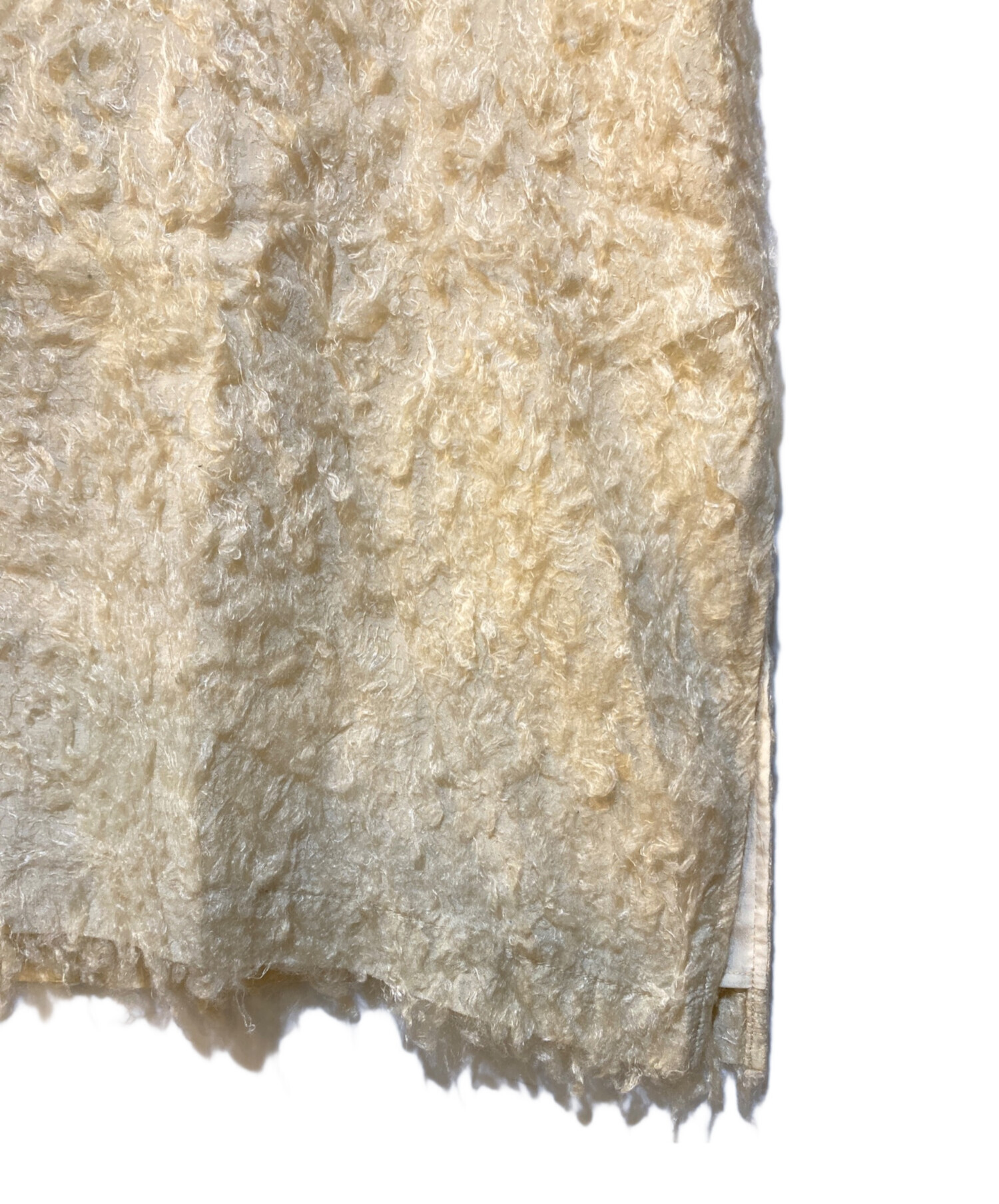 中古・古着通販】CLANE (クラネ) FEATHER RIBBON NOSLEEVE TOPS
