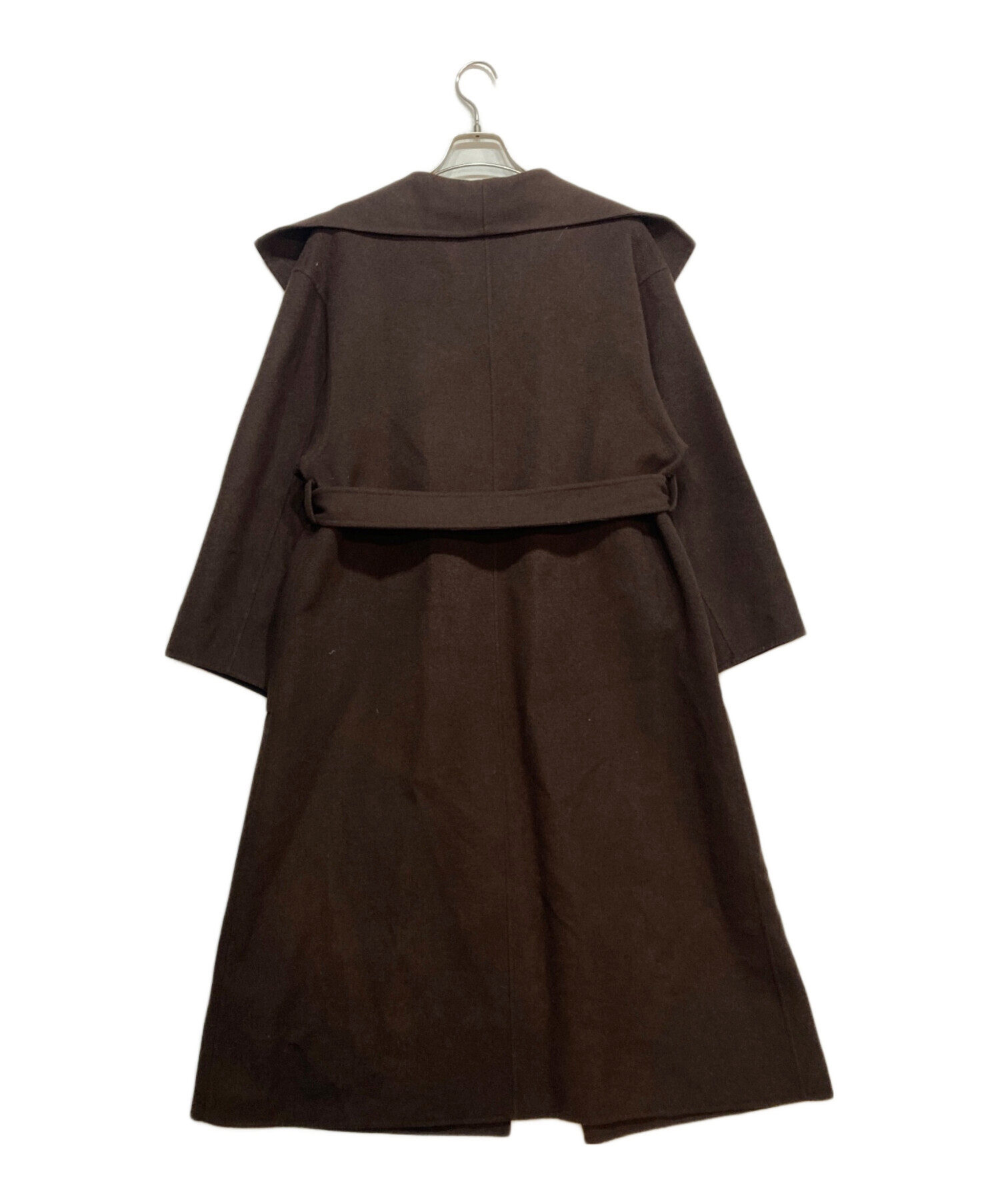 IÉNA LA BOUCLE ブラウン ロングコート　ブラウン 中古・古着通販】IENA LA BOUCLE (イエナ ラ ブークル) ダブルフェイス