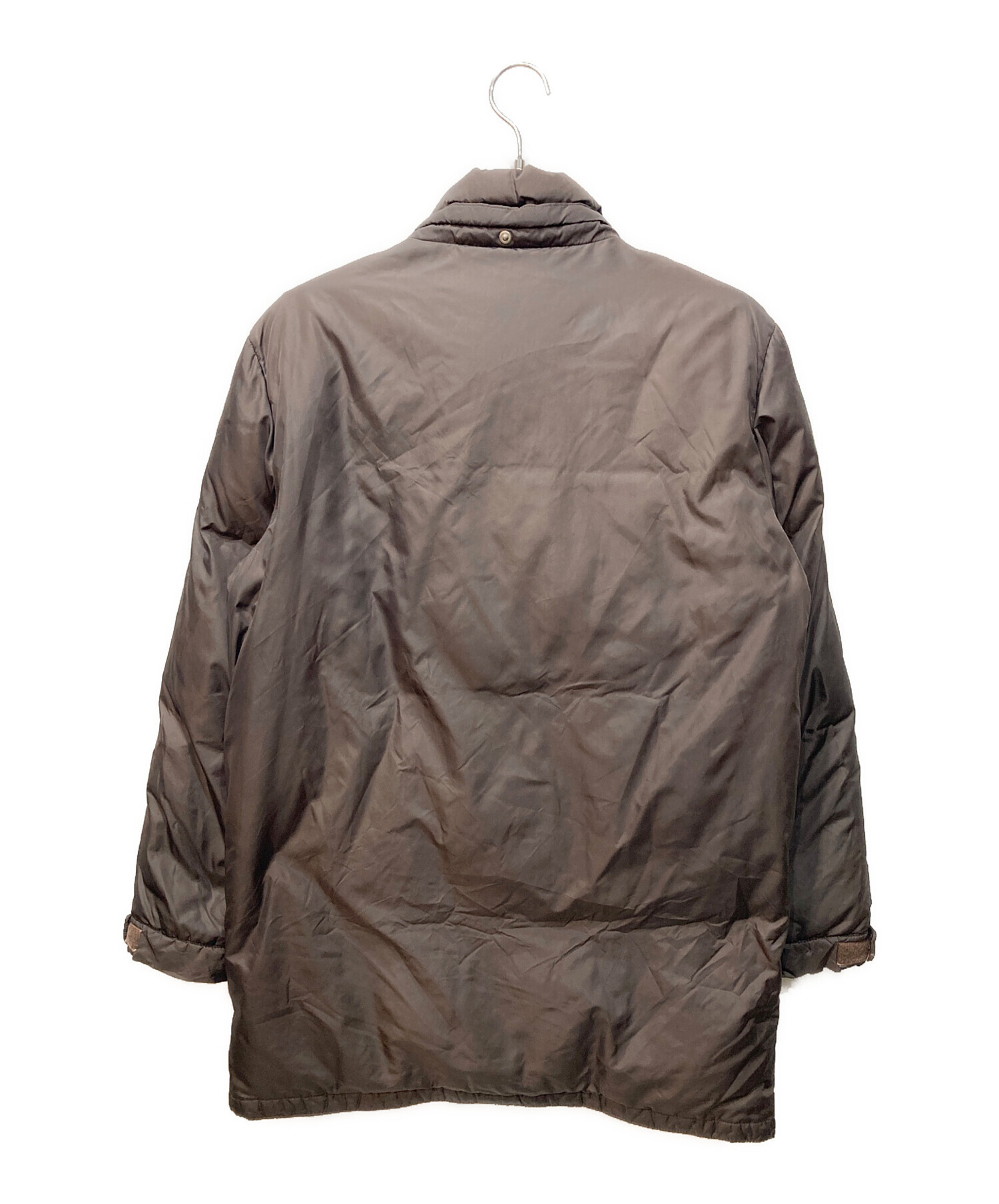 バーバーリーブラックレーベル ダウンジャケット ブラウンM バーバーリーブラックレーベル ダウンジャケット ブラウンM