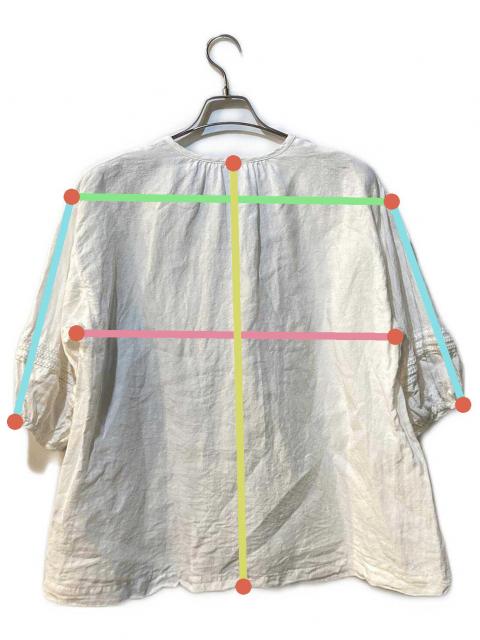 中古・古着通販】nest Robe (ネストローブ) リネンレーススリーブ 