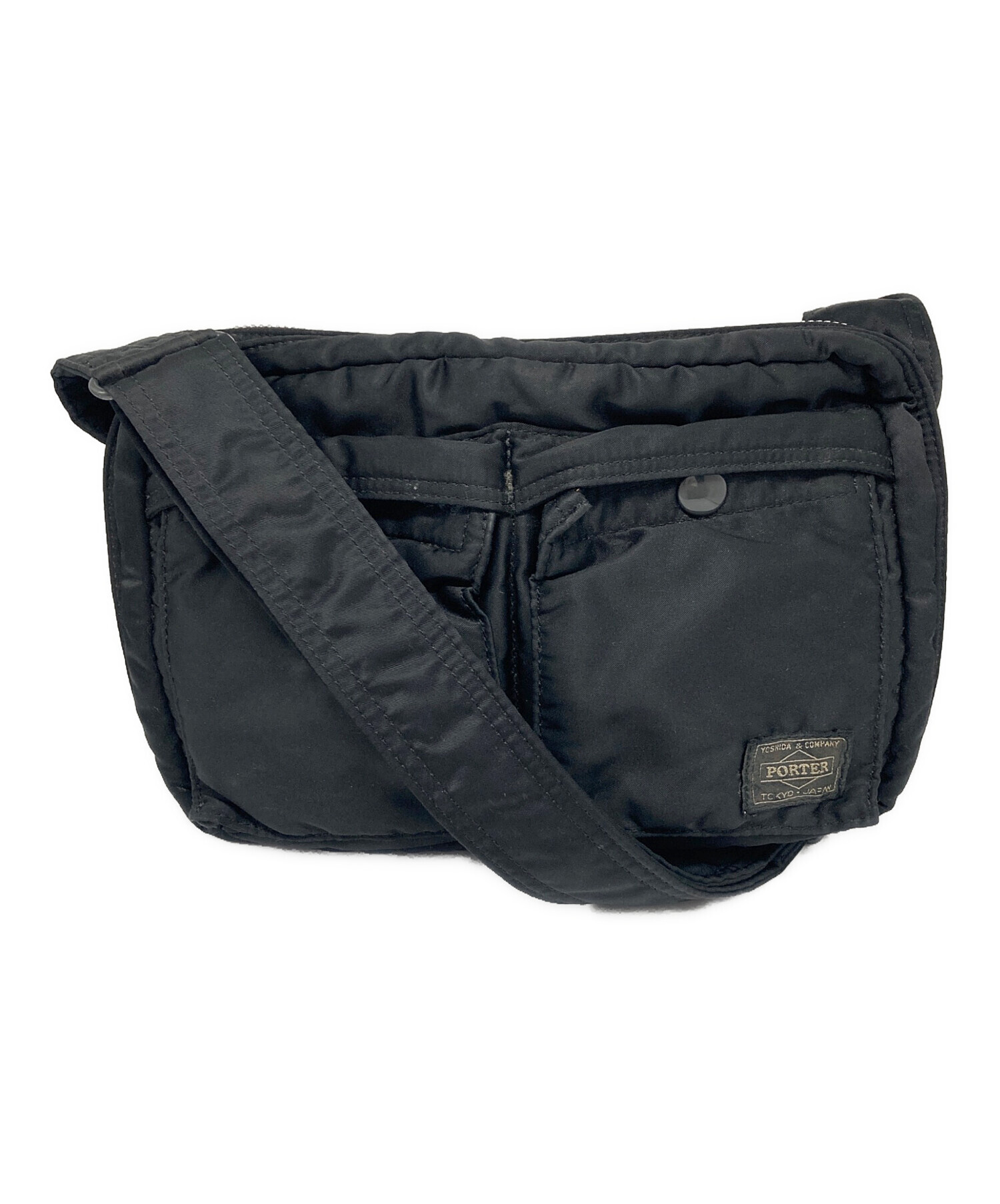 中古・古着通販】PORTER (ポーター) TANKER SHOULDER BAG(S) ブラック 