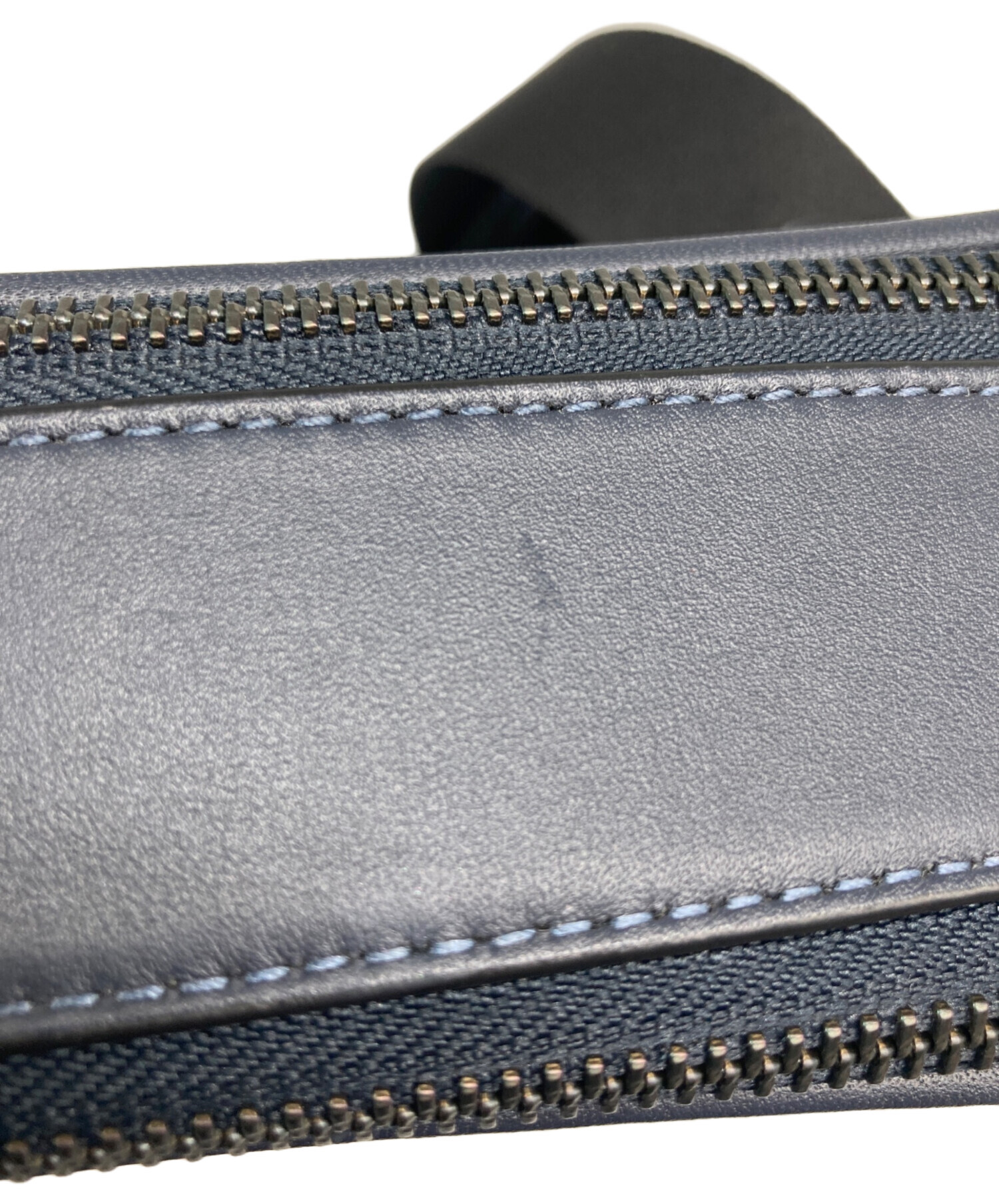 COACH ボディバッグ　ネイビー レザー 中古 メンズ コーチ 中古・古着通販】COACH (コーチ) ワイアット クロスボディ バッグ