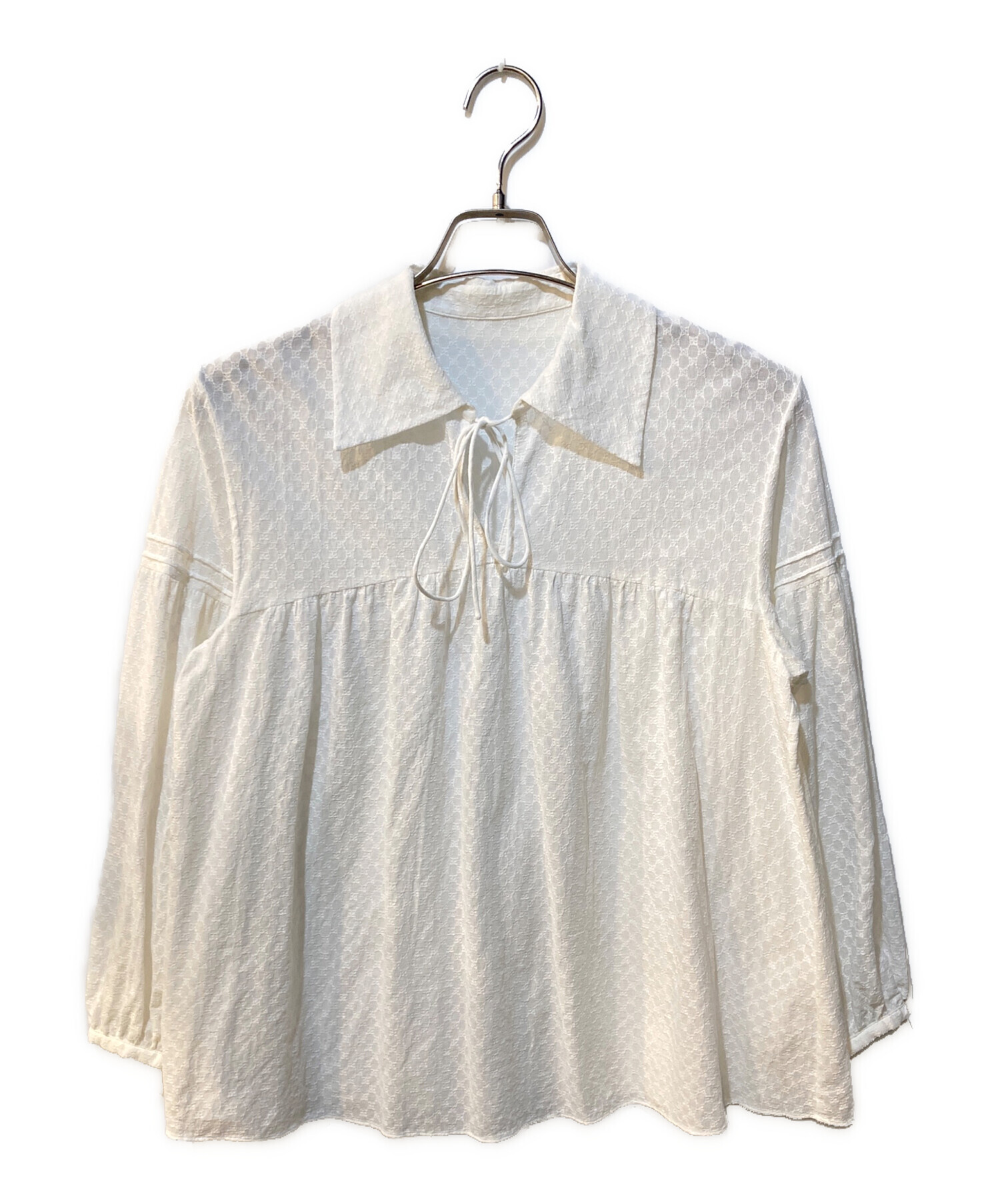 中古・古着通販】BALLSEY (ボールジィ) コットンガーゼエンブロイ 