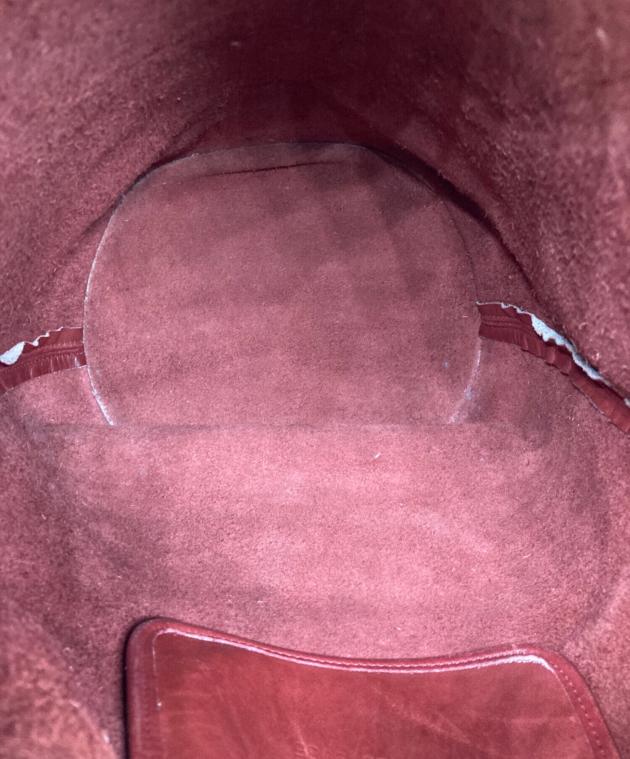 中古・古着通販】COACH (コーチ) バケツ型ショルダーバッグ レッド