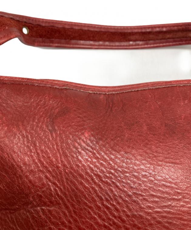 中古・古着通販】COACH (コーチ) バケツ型ショルダーバッグ レッド