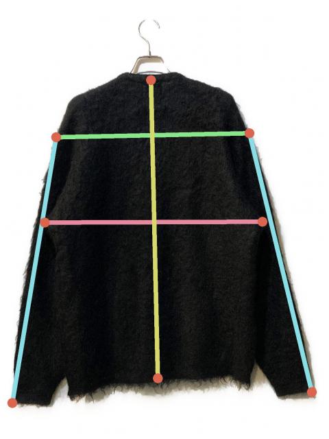 中古・古着通販】STEP AHEAD (ステップアヘッド) モヘアカーディガン