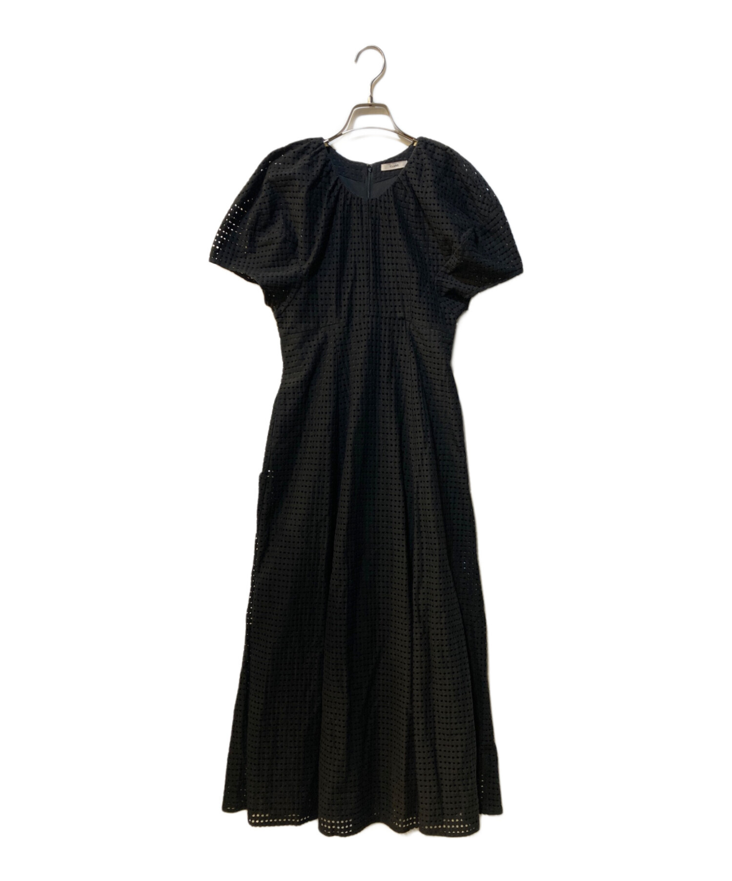 ちっち　クラネ　DOT MESH ONE PIECE ブラック 中古・古着通販】CLANE (クラネ) DOT MESH ONE PIECE ブラック