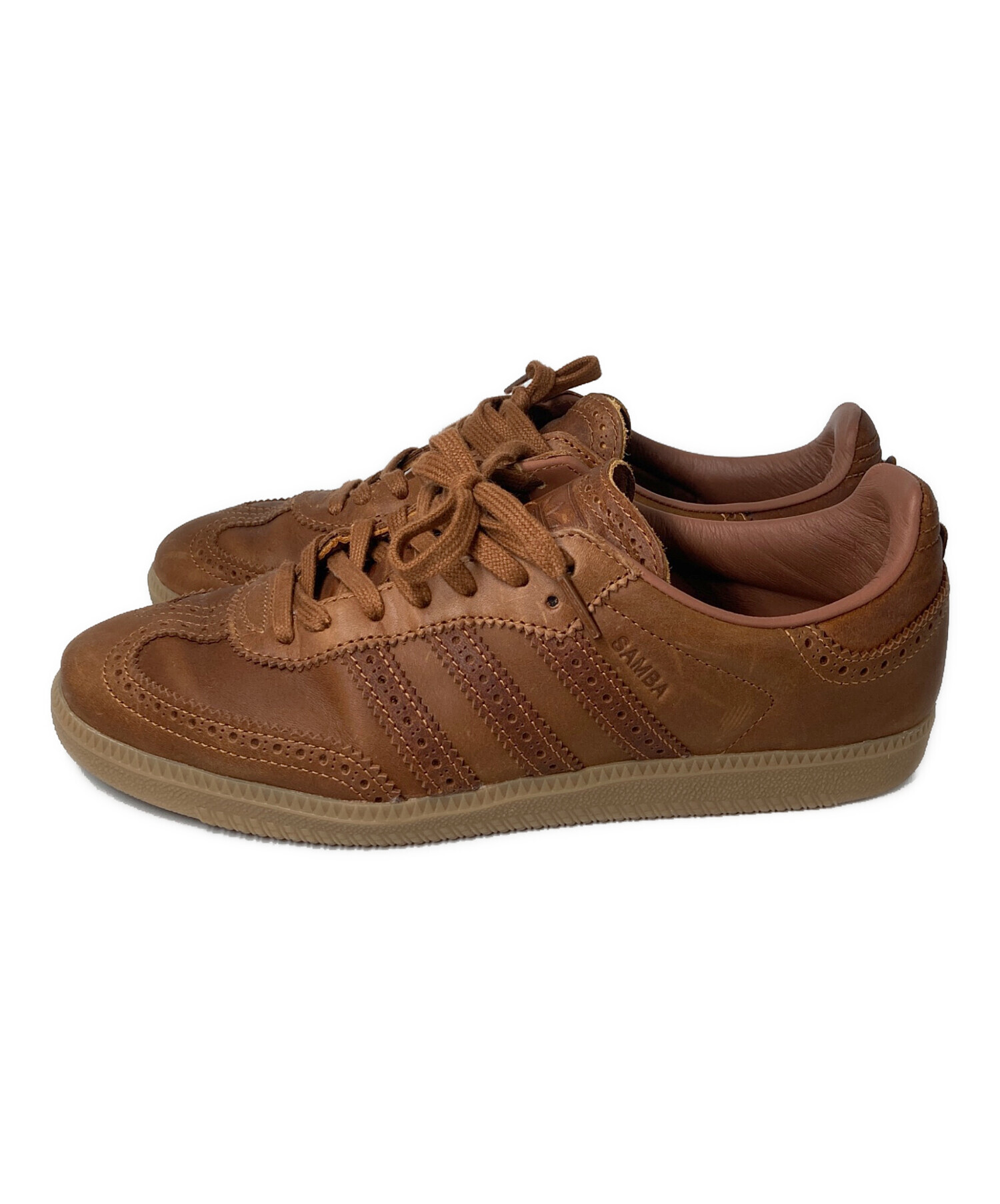 中古・古着通販】adidas (アディダス) SAMBA OG ブラウン サイズ:27.5