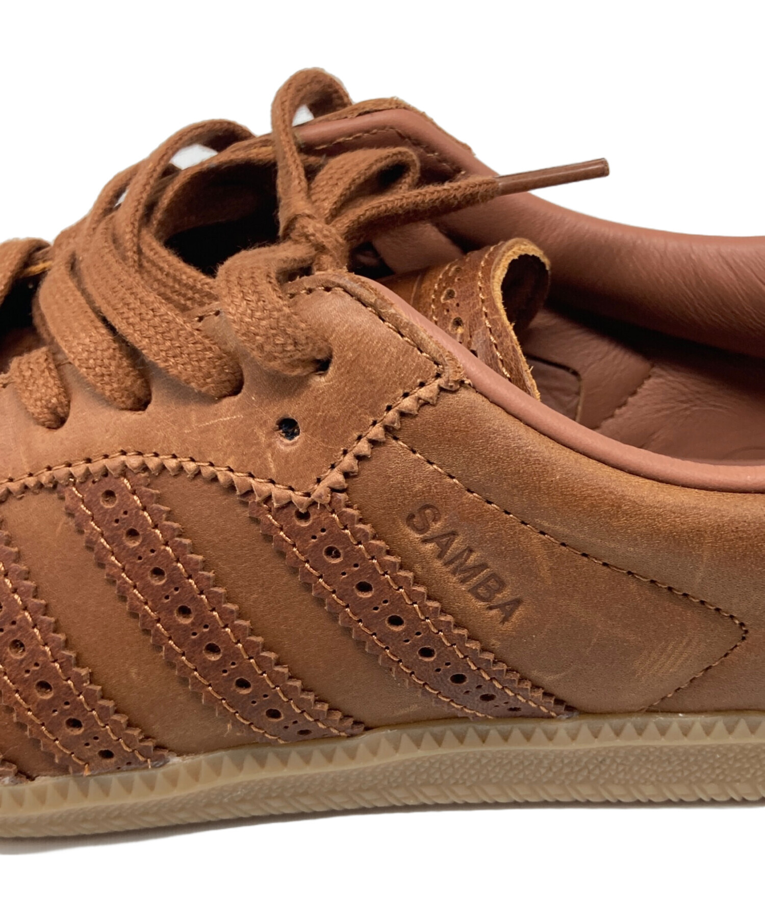 中古・古着通販】adidas (アディダス) SAMBA OG ブラウン サイズ:27.5