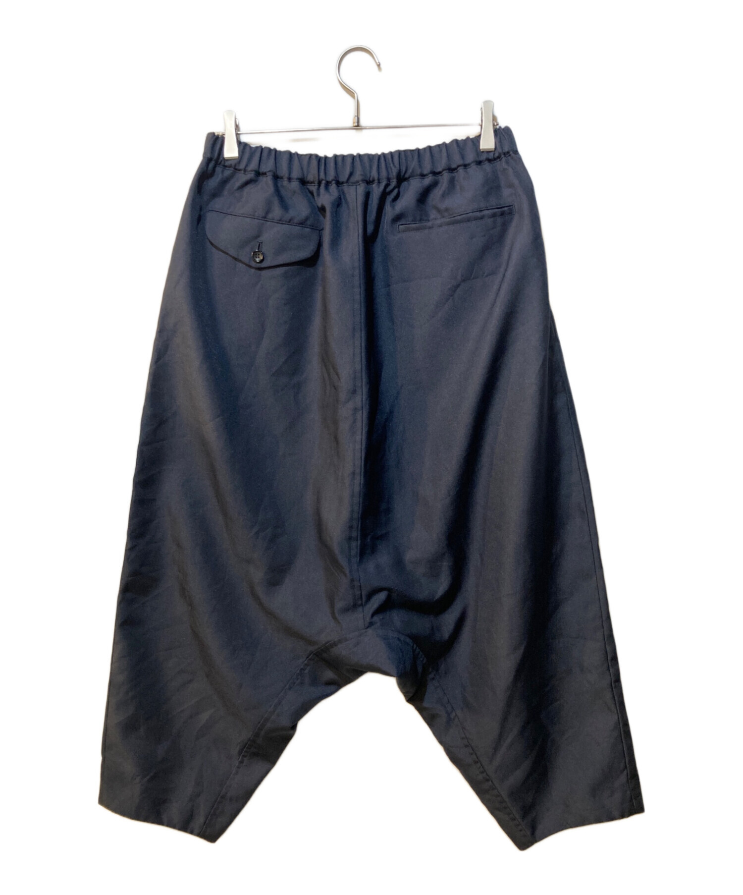 中古・古着通販】CDG (シーディージー) 3/4 Twill Pants ネイビー