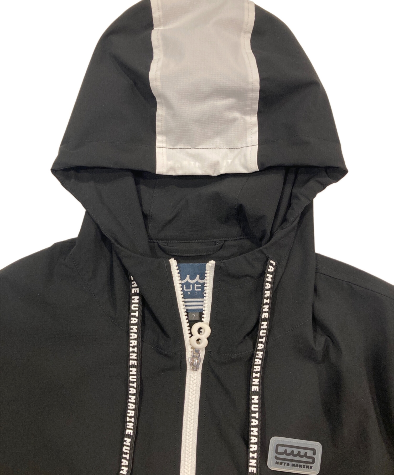 ムータマリーン パッカブルジャケット サイズ7 XLサイズ ブラック 新品 本物 ムータマリーン パッカブルジャケット サイズ7 XLサイズ