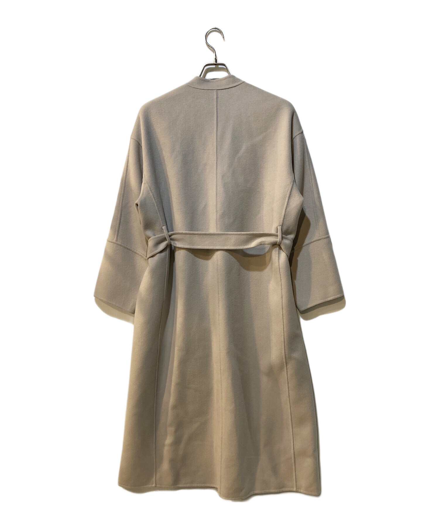 中古・古着通販】LE PHIL (ル フィル) ソフトウールリバーノーカラー