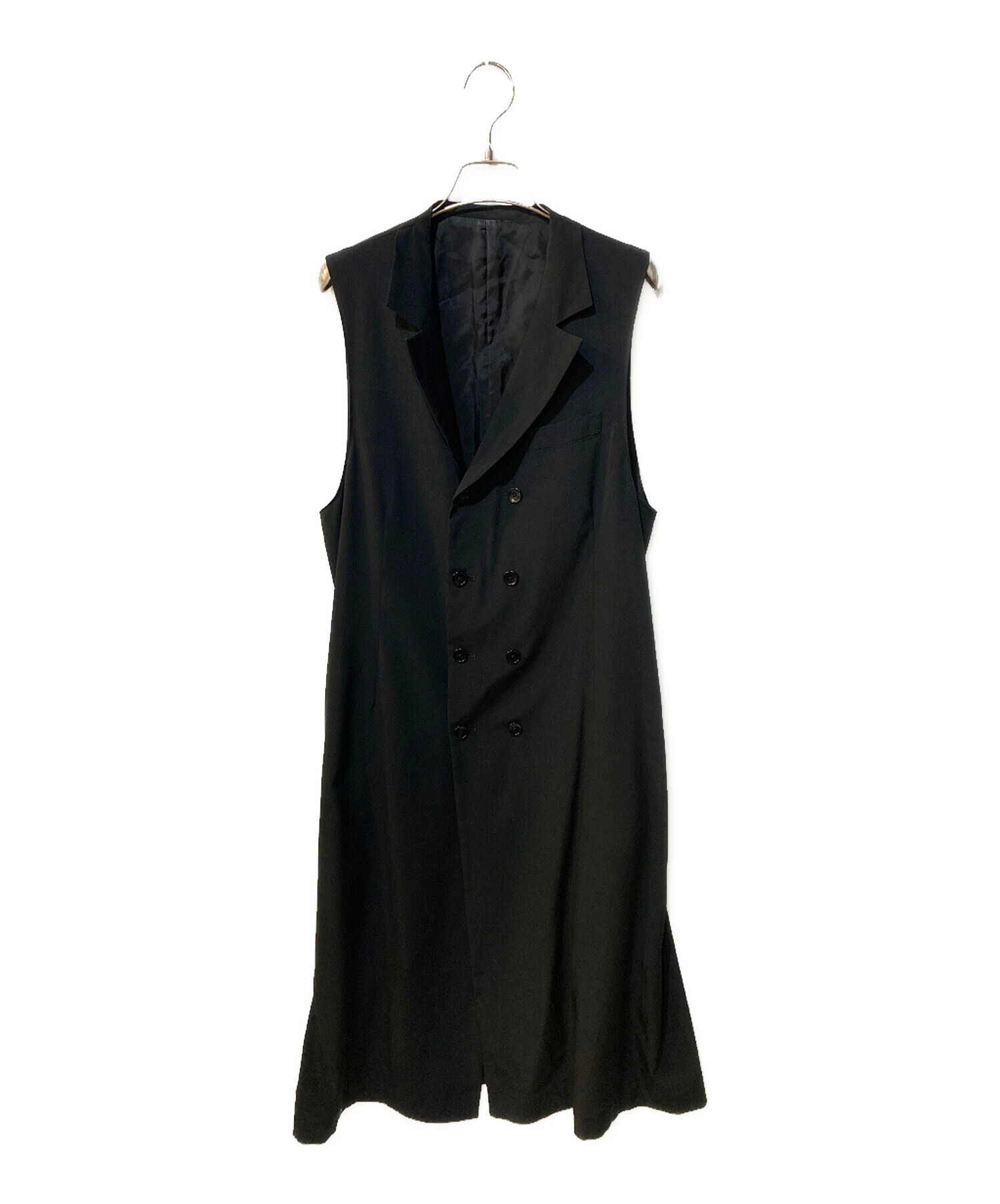 中古・古着通販】GROUND Y (グラウンドワイ) ダブルブレストロングジレ 