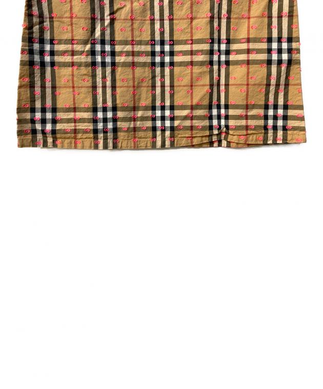 中古・古着通販】BURBERRY (バーバリー) 刺繍ノバチェックシャツ