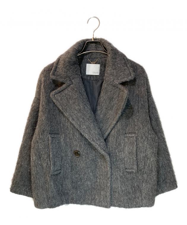 コラージュガリャルダガランテ ウール混シャギーPコート COLLAGE GALLARDAGALANTE ウール混シャギー Pコート