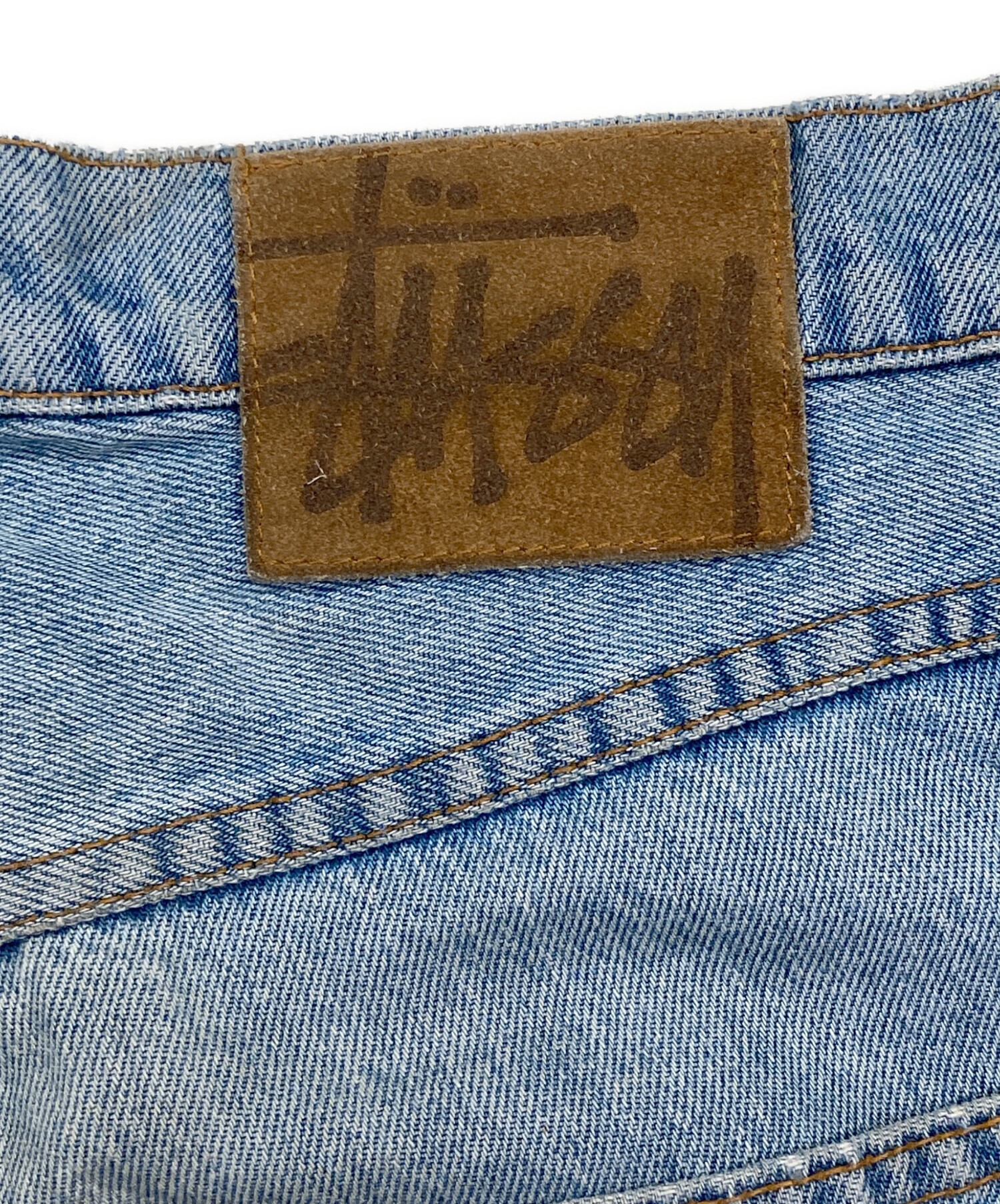 中古・古着通販】stussy (ステューシー) オールドデニムパンツ ブルー
