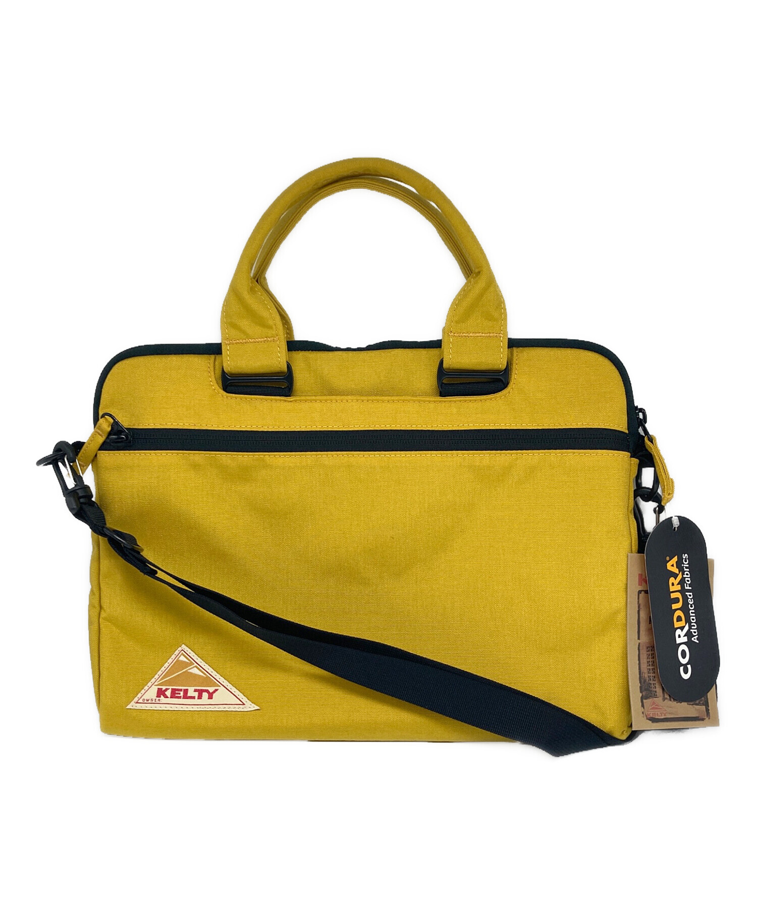 中古・古着通販】KELTY (ケルティ) PC BRIEF CASE イエロー 未使用品 