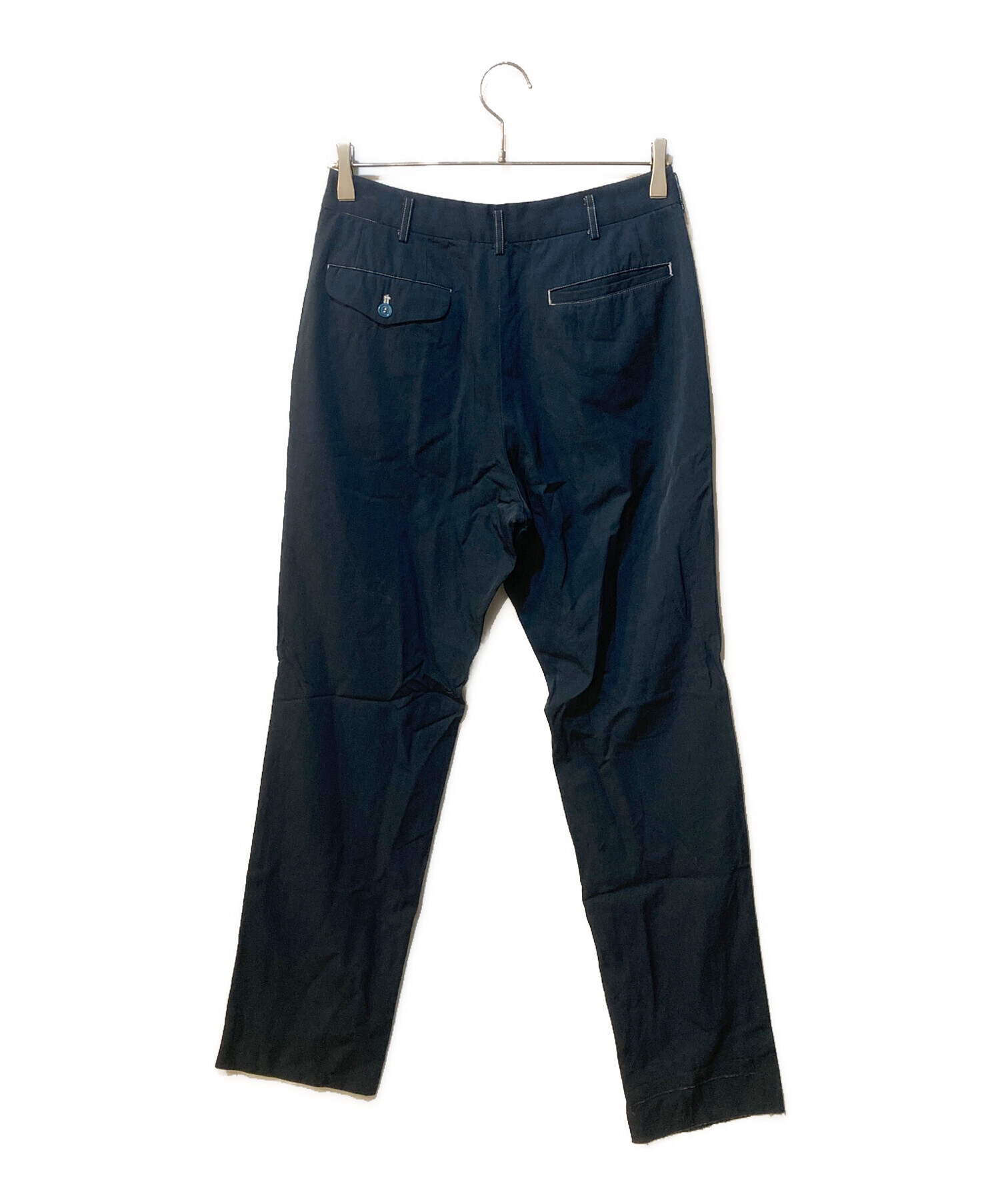 COMME des GARCONS HOMME PLUS ネイビー スラックスM COMME des GARCONS Hommeネイビー スラックス M