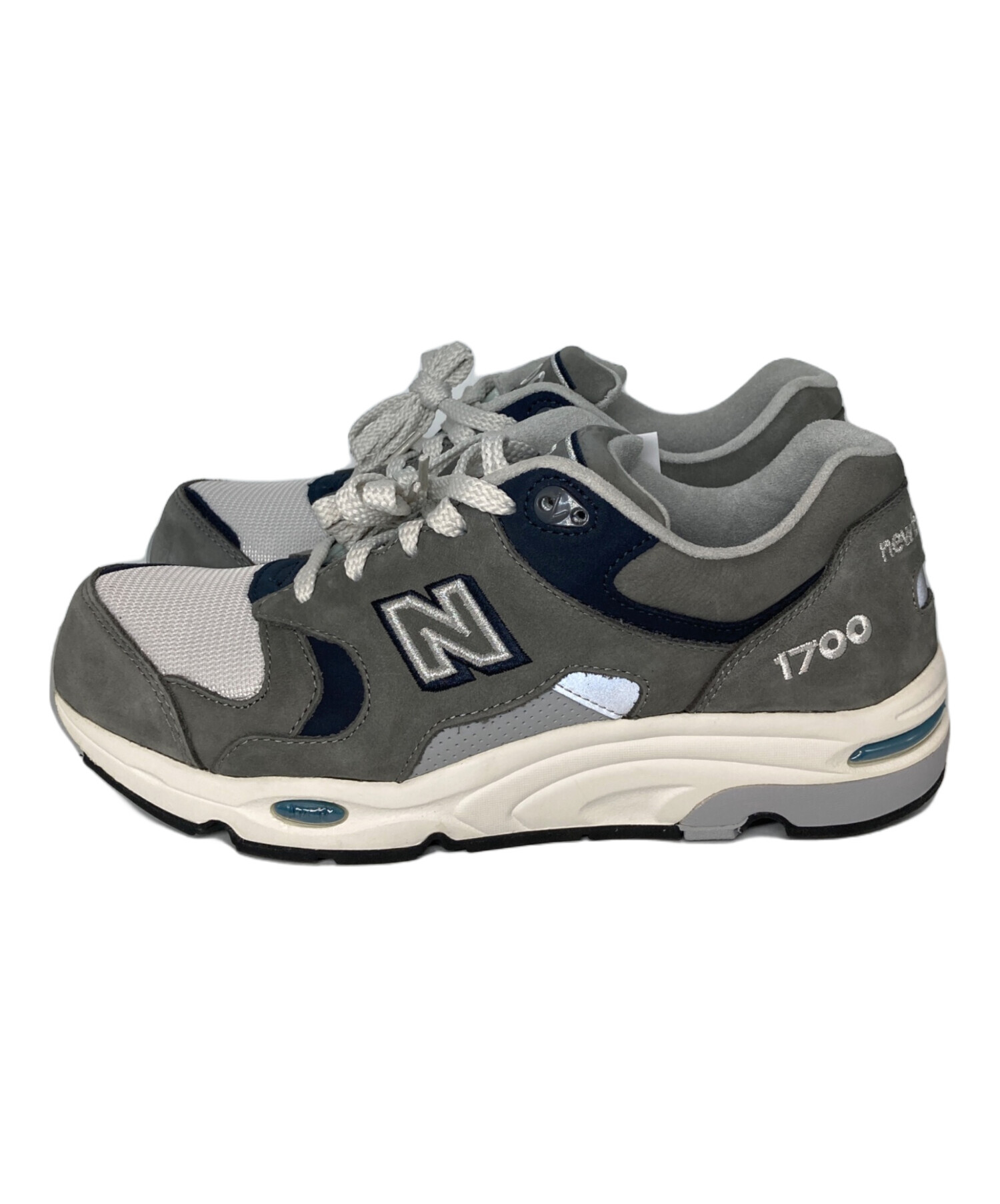 中古・古着通販】NEW BALANCE (ニューバランス) スニーカー グレー 