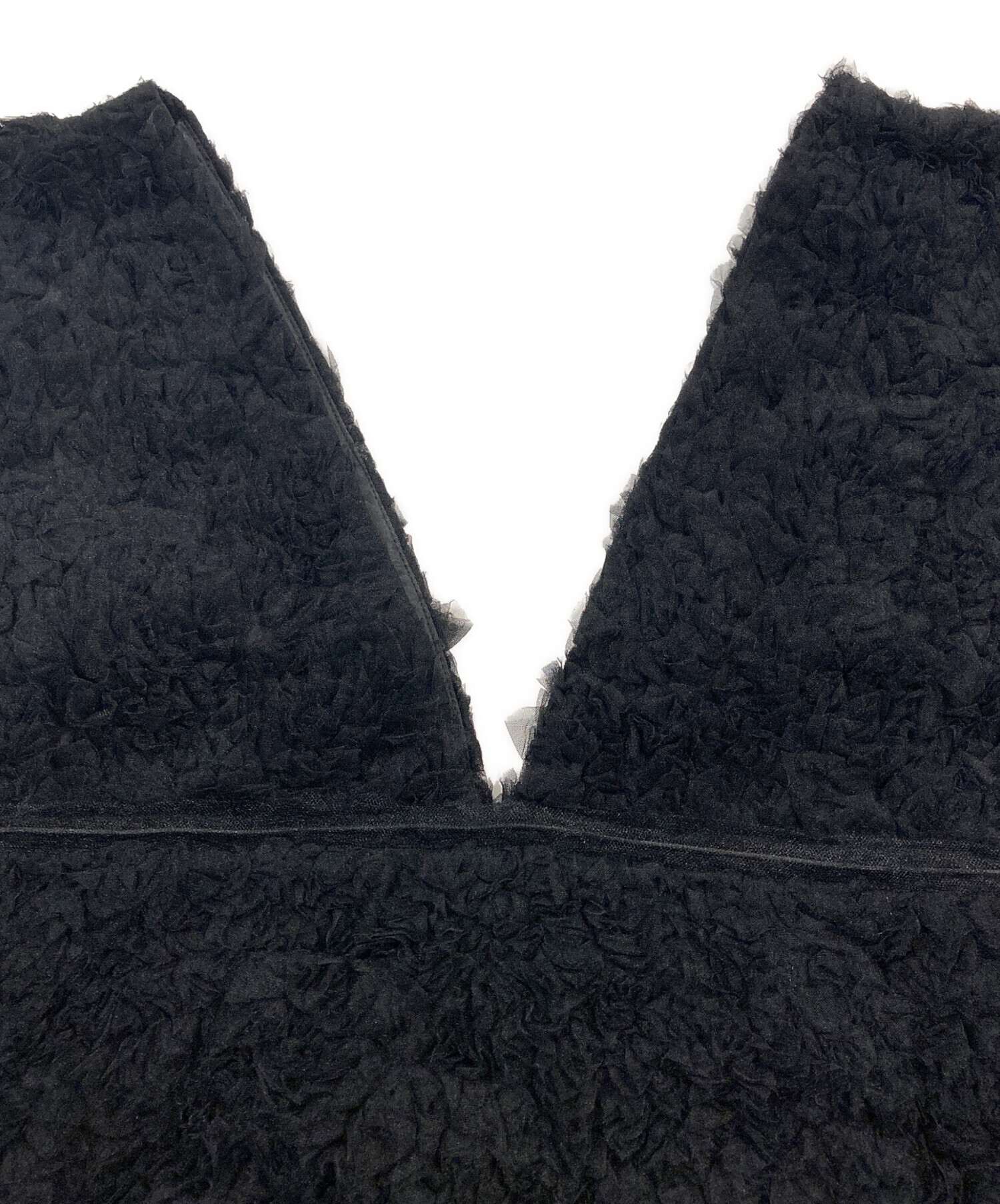 中古・古着通販】Bibiy. (ビビィ) NOELLE SHEER DRESS ブラック サイズ