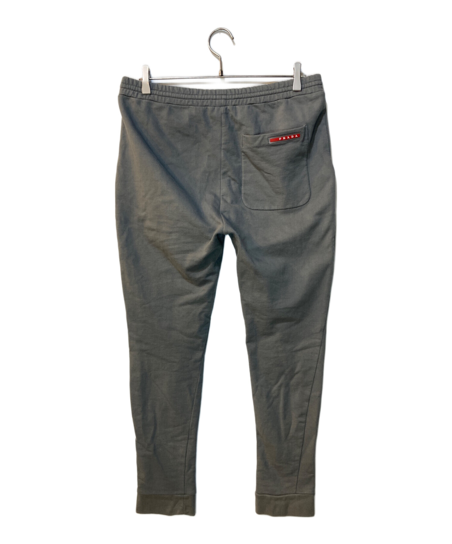 中古・古着通販】PRADA (プラダ) スウェットパンツ グレー サイズ:L 