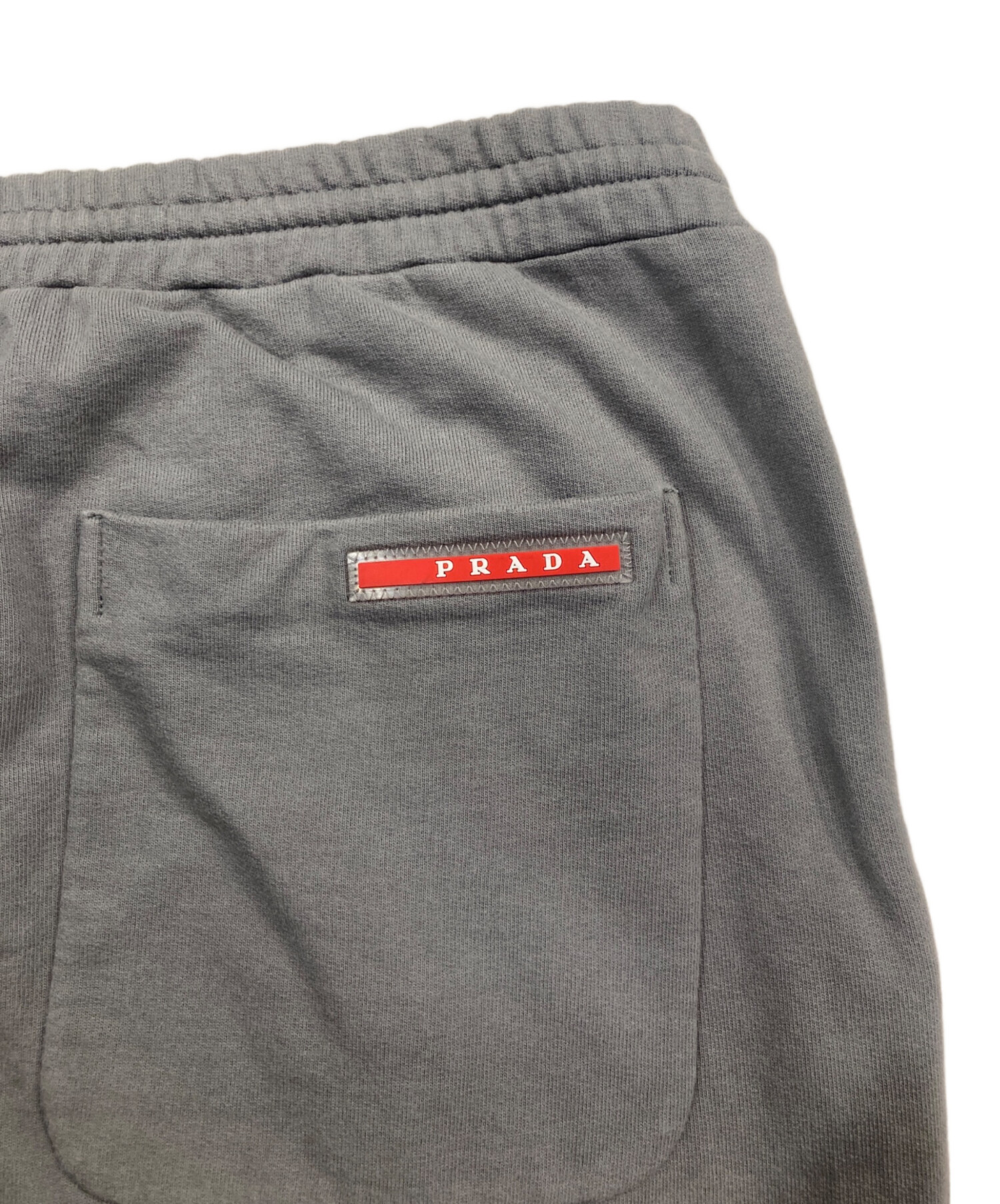 中古・古着通販】PRADA (プラダ) スウェットパンツ グレー サイズ:L 