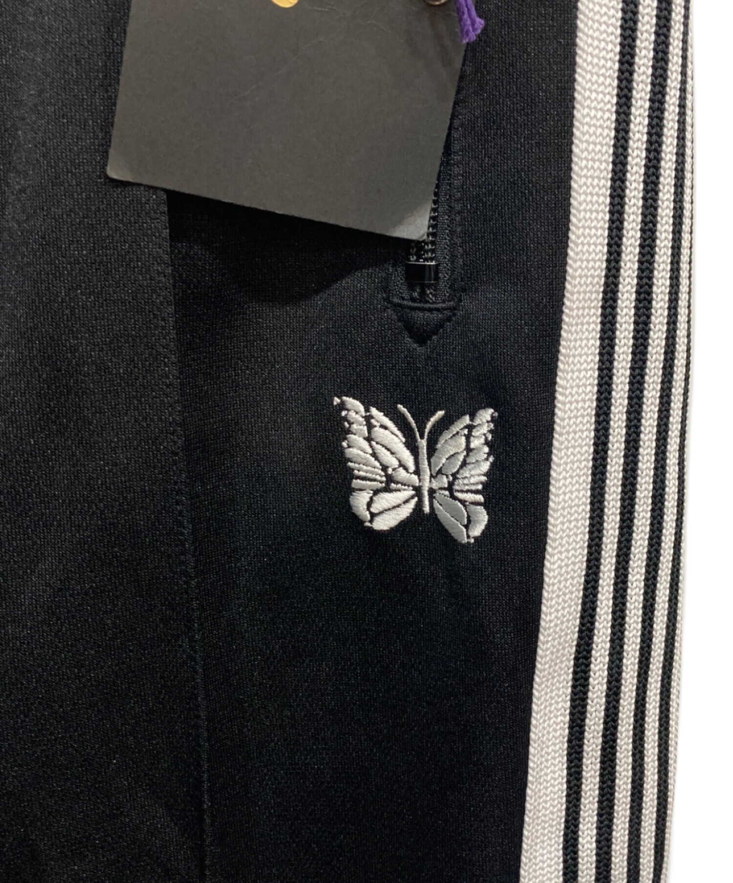 中古・古着通販】Needles (ニードルズ) NARROW TRACK PANT ブラック