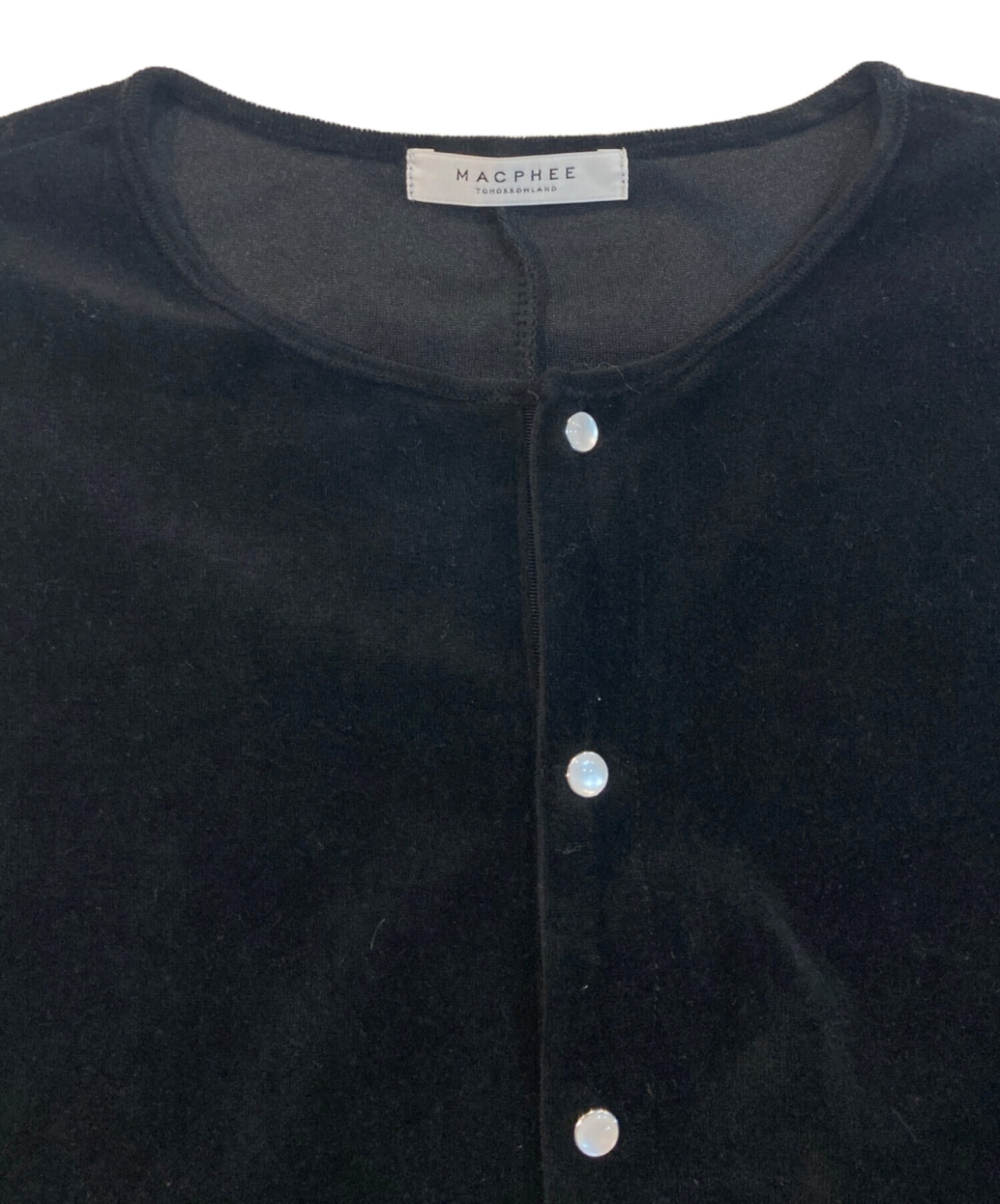 中古・古着通販】MACPHEE (マカフィー) コットンポリエステルベロア