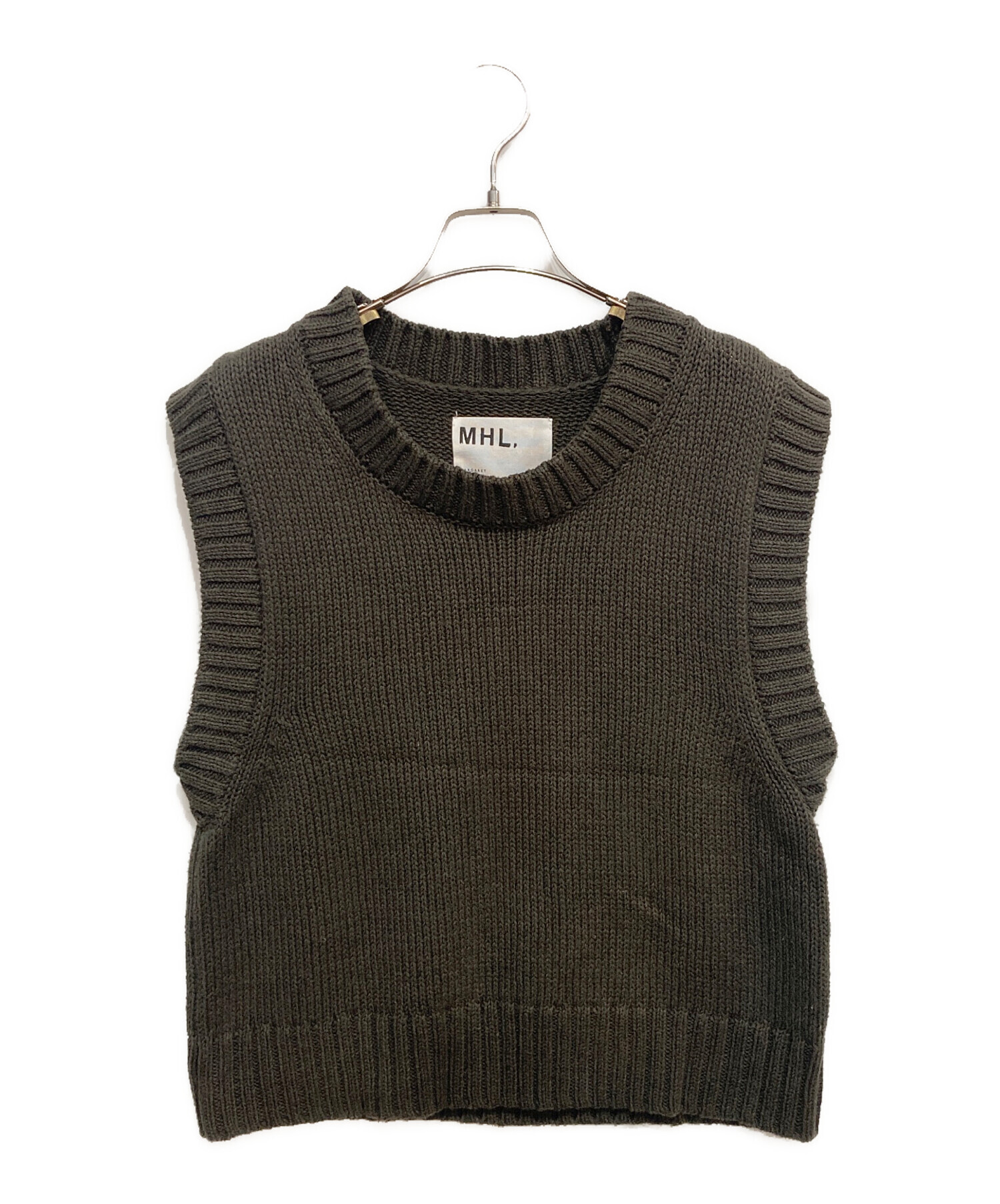 中古・古着通販】MHL (エムエイチエル) COARSE COTTON LINEN ベスト 