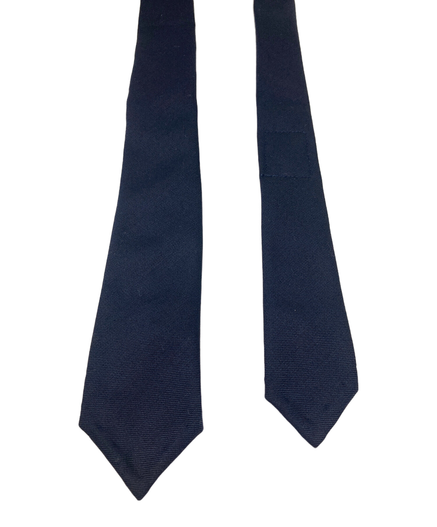 THOM BROWNE ネイビーネクタイ ☆THOM BROWNE (トムブラウン)☆ シルク ネクタイ ネイビー