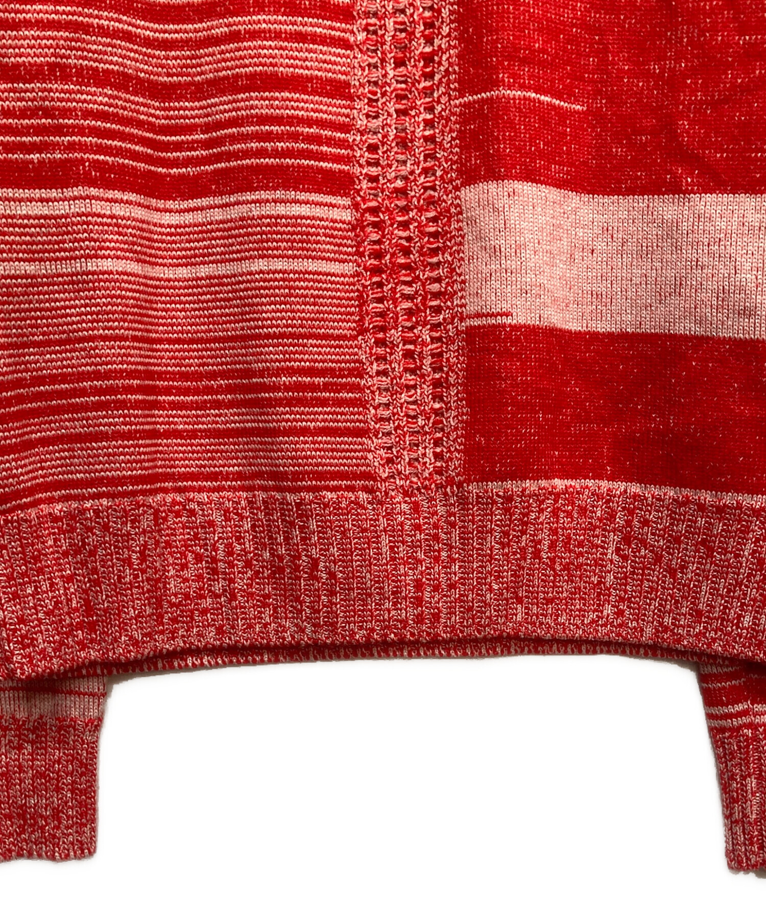 tendertender　アットラスト　ニット 44 atlast&co ガンジーニット 44 ブラウン butcher products