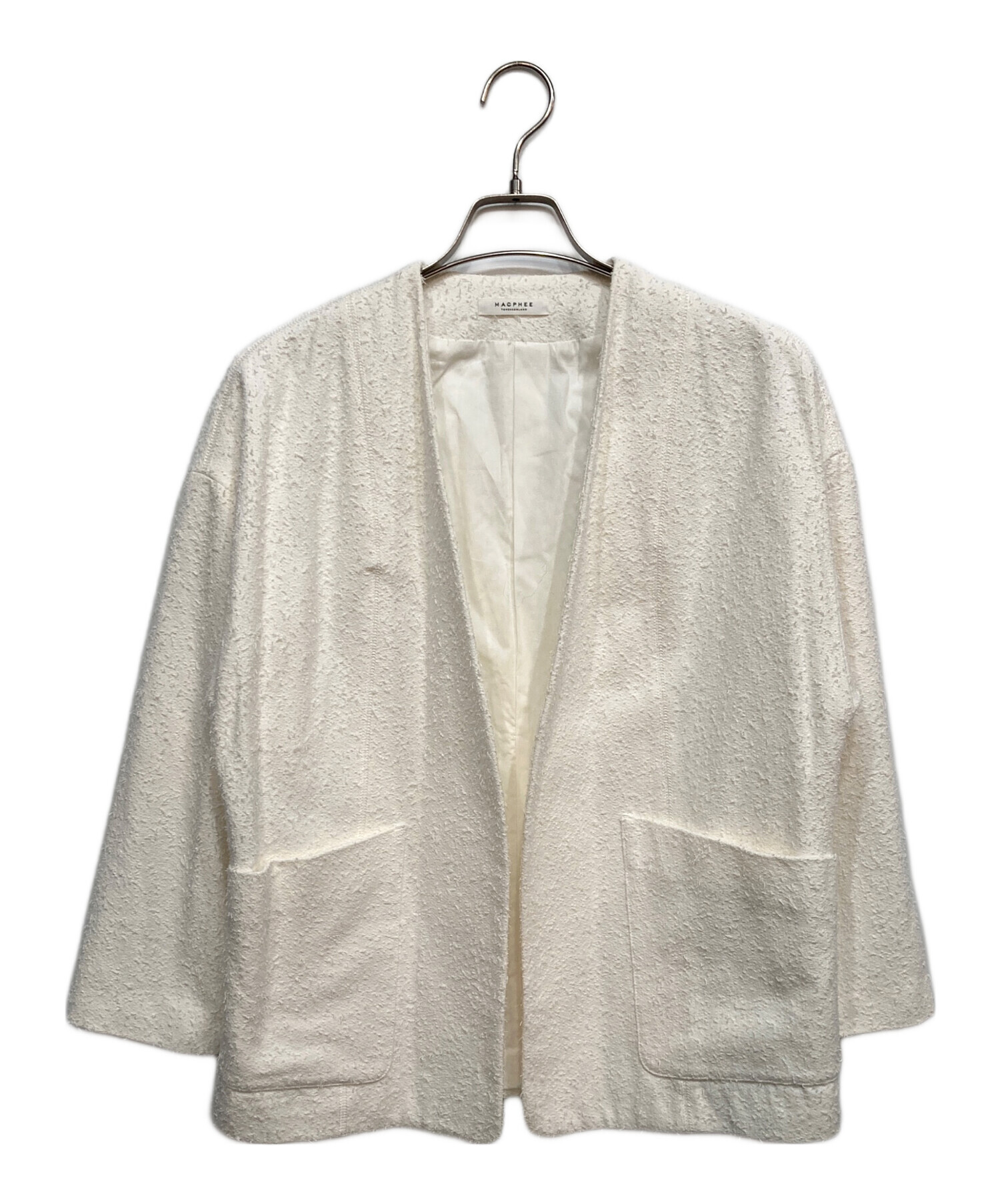 中古・古着通販】MACPHEE (マカフィー) ループヤーンツイード ノー