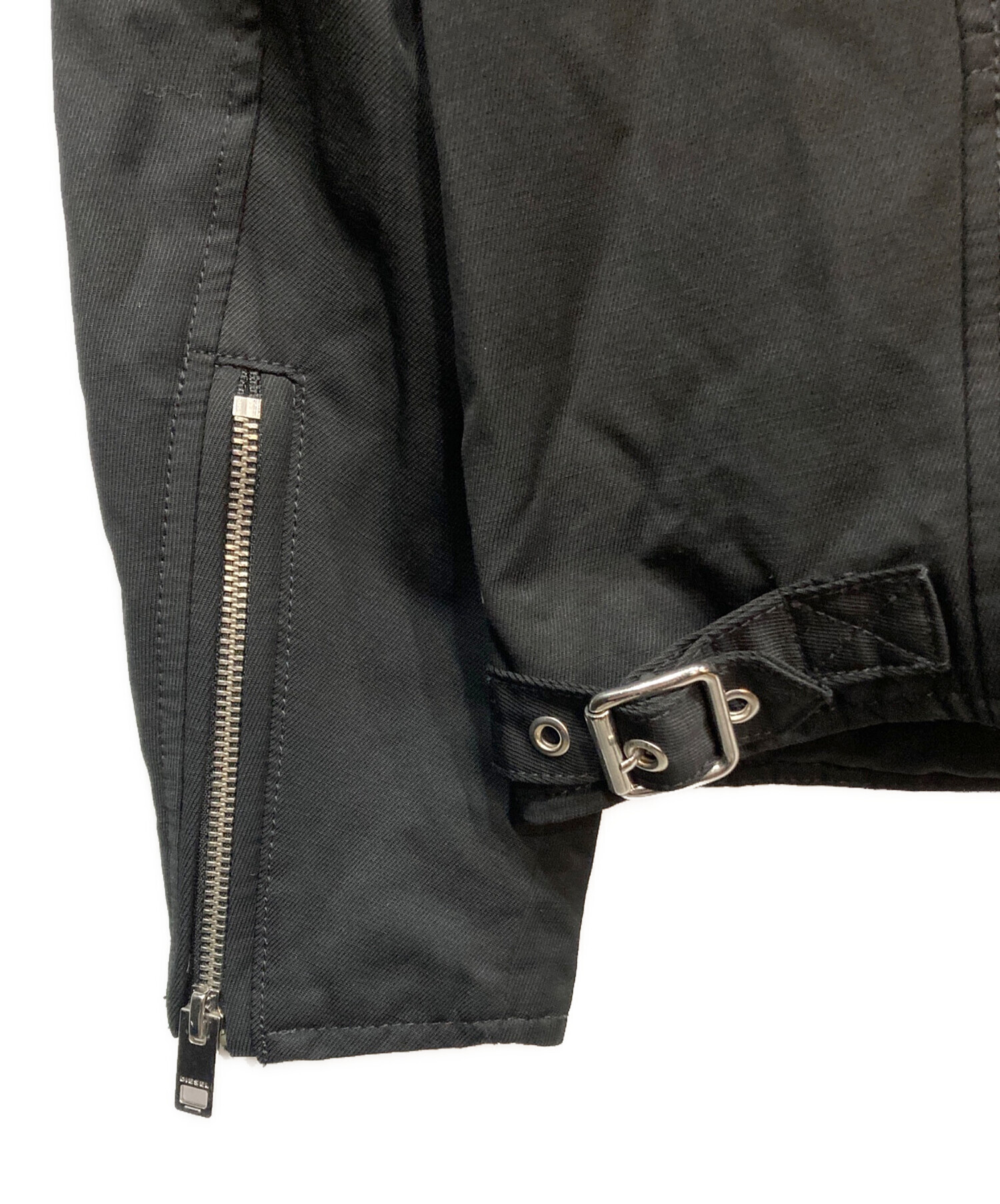 中古・古着通販】DIESEL (ディーゼル) シングルライダースジャケット