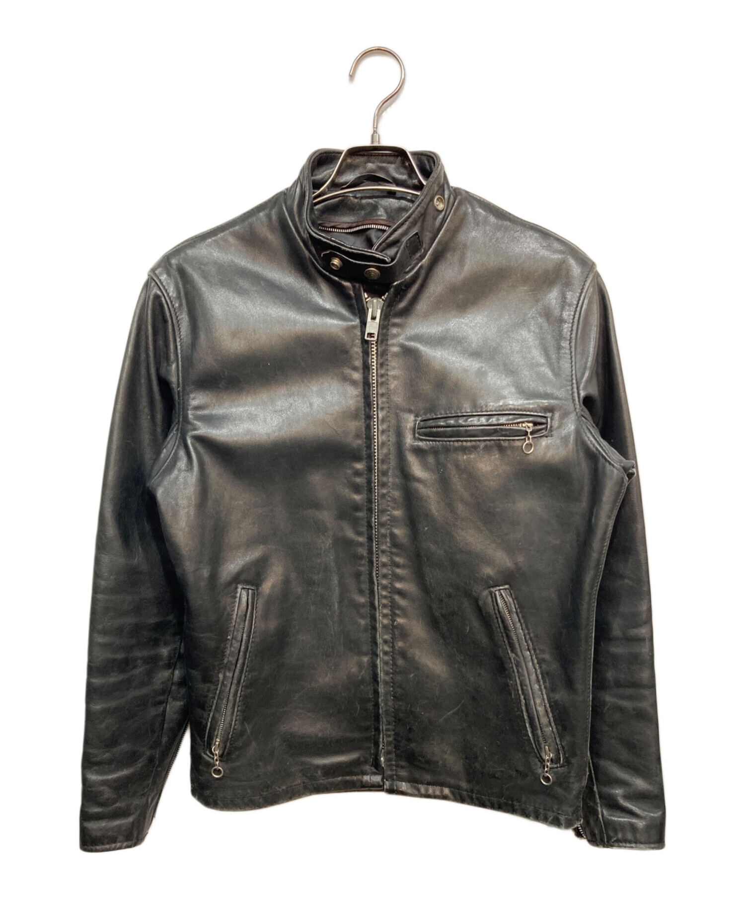 中古・古着通販】Schott (ショット) シングルライダースジャケット 