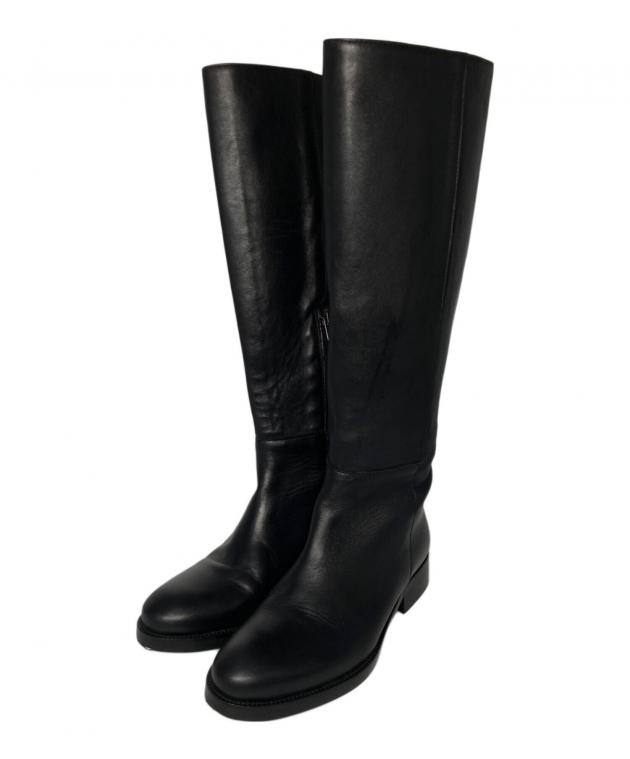 中古・古着通販】REMME (レメ) ロングブーツ ブラック サイズ:22.5cm