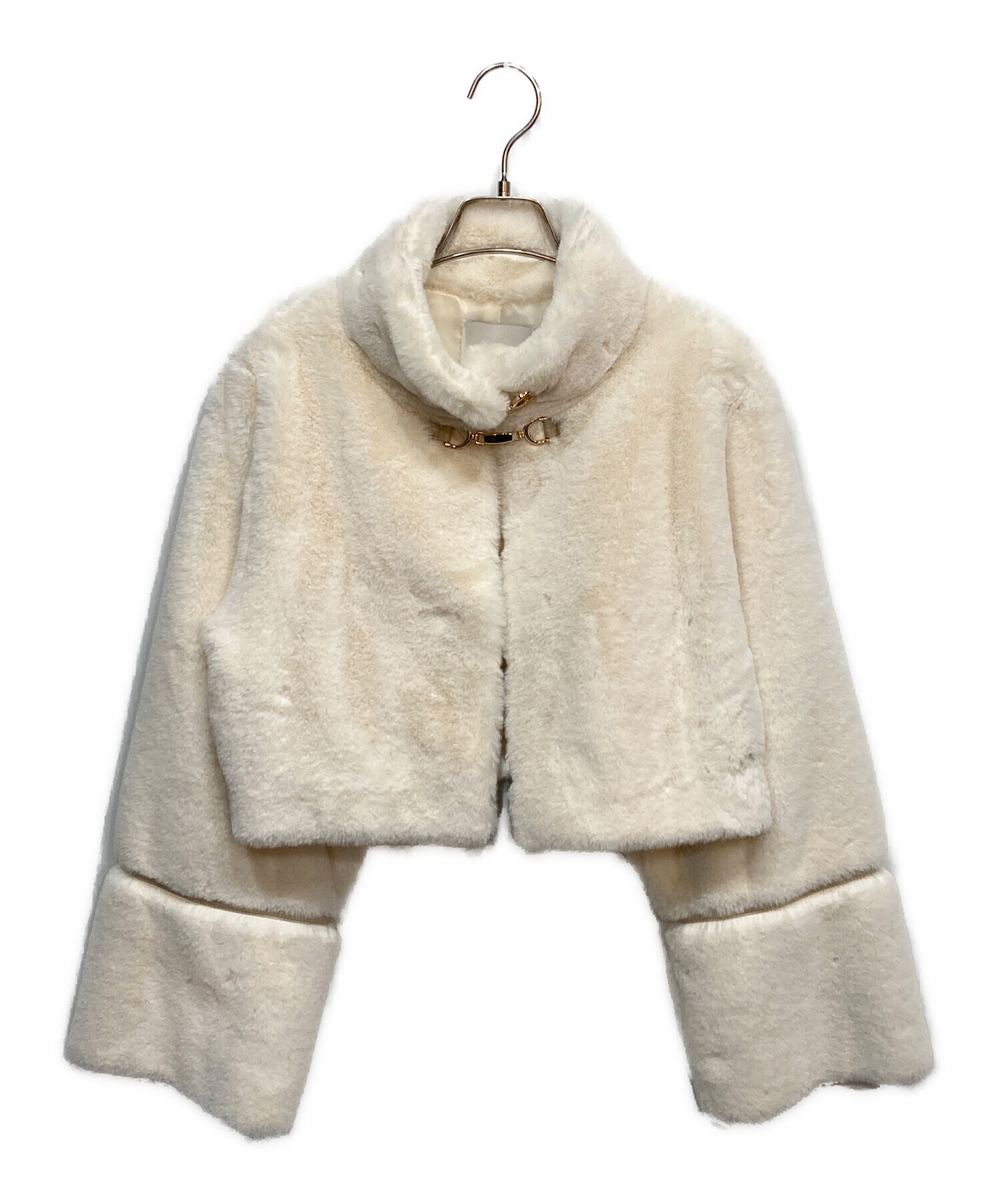 中古・古着通販】DazzliN (ダズリン) ショート ビット フェイク ファー