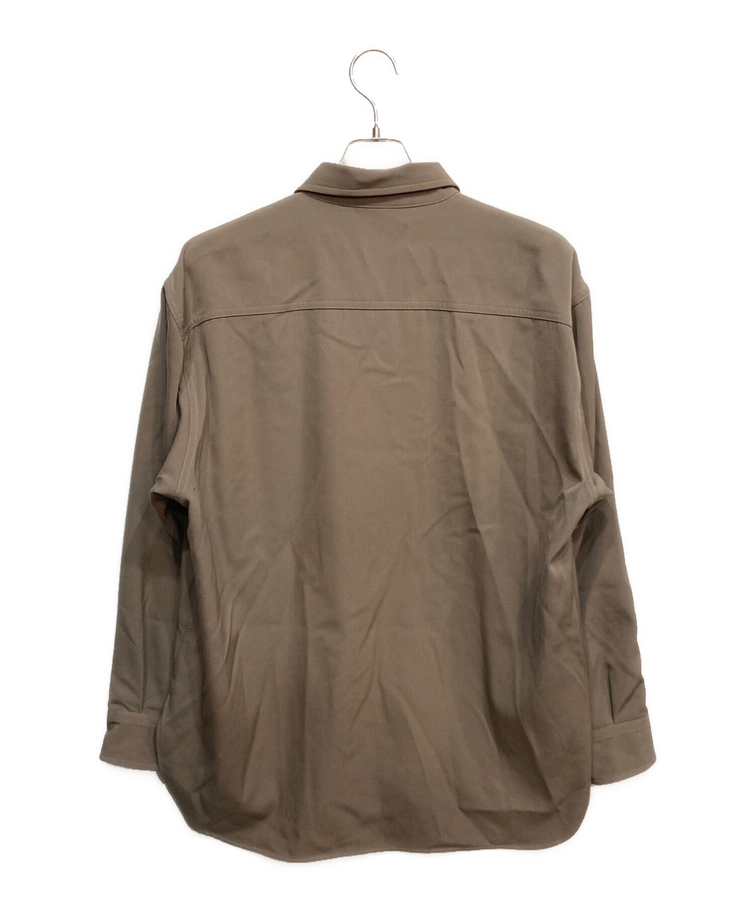 古着 auralee ロンtee2枚セット 4 中古・古着通販】AURALEE (オーラリー) WOOL MAX GABARDINE SHIRTS