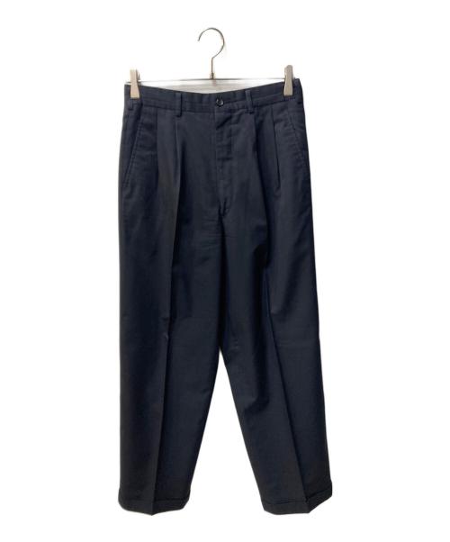 コムデギャルソン 90s 2タックテーパードパンツ ネイビー AD1990 田中 中古・古着通販】COMME des GARCONS HOMME DEUX (コムデギャルソン