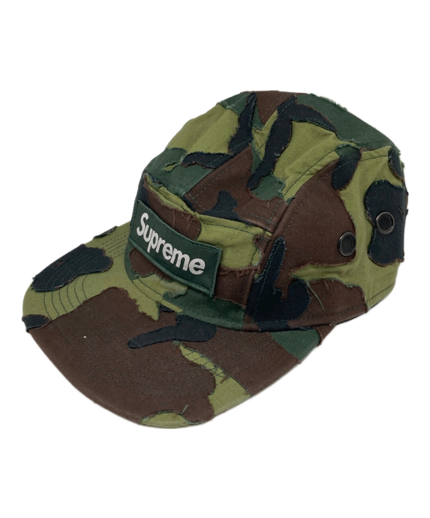 SUPREME カモ柄キャップ 中古・古着通販】Supreme (シュプリーム) Layered Camo Camp Cap