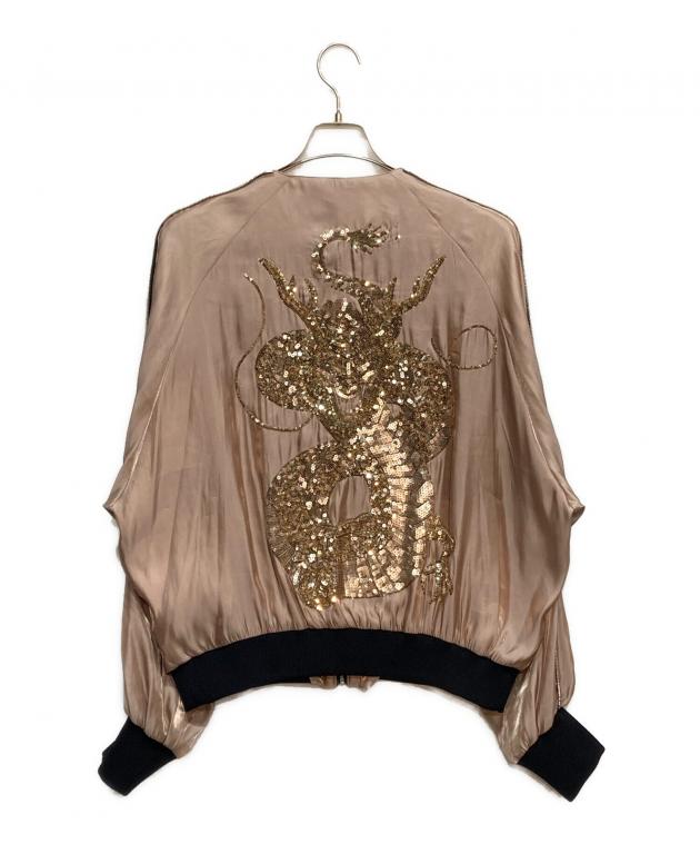 ACUOD by CHANU ベージュアウター 中古・古着通販】ACUOD by CHANU (アクオド バイ チャヌ) ドラゴン