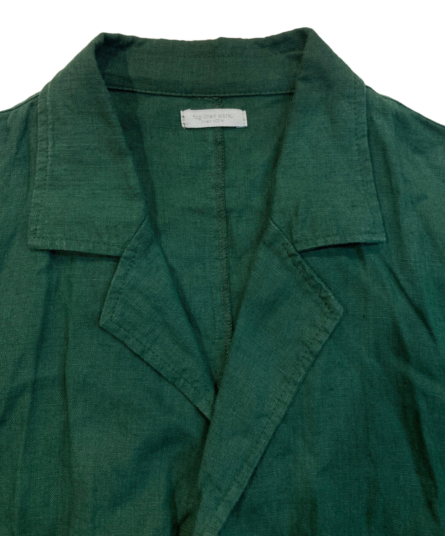 中古・古着通販】fog linen work (フォグリネンワーク) リネンコート