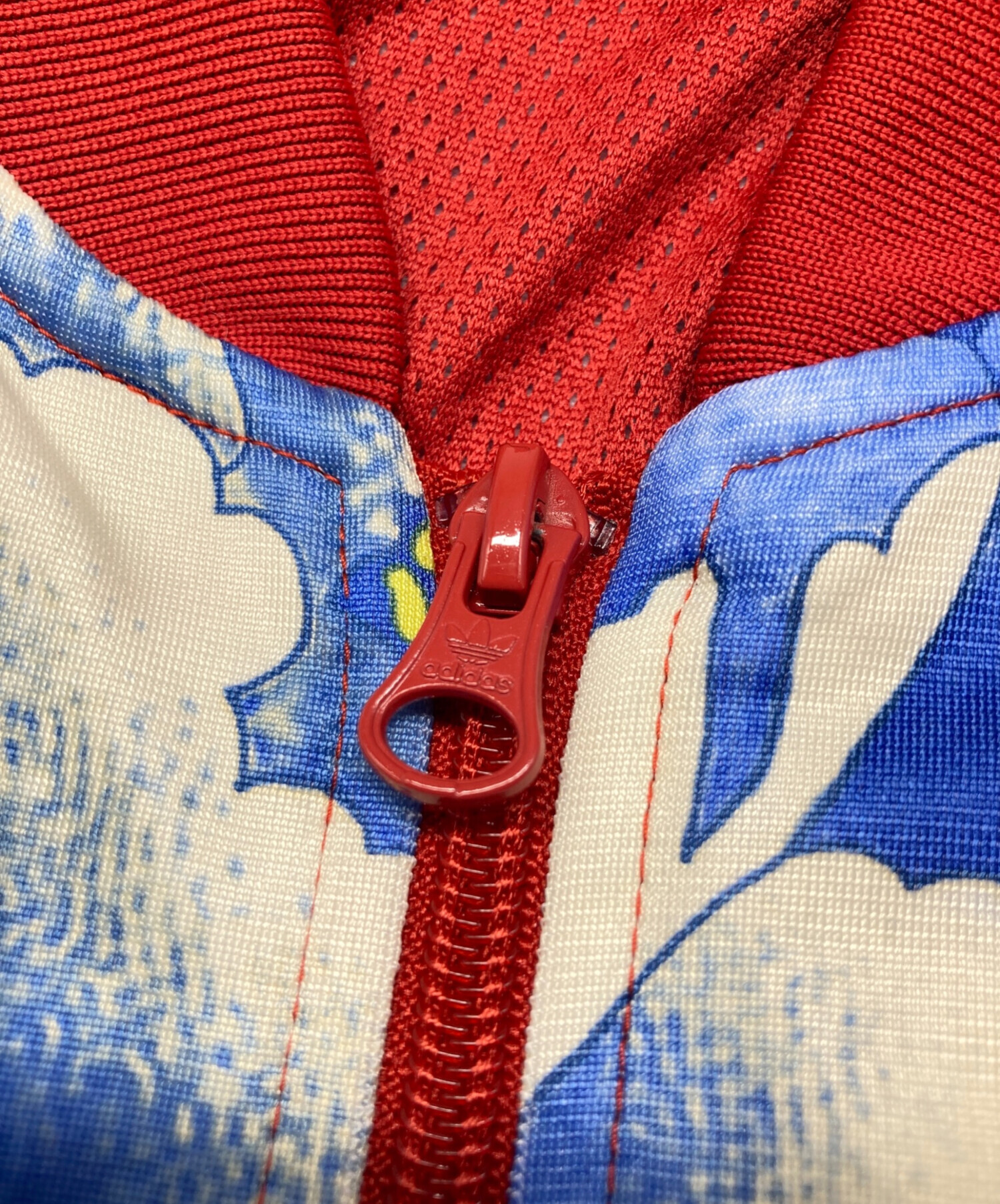 中古・古着通販】adidas (アディダス) 牡丹柄トラックジャケット