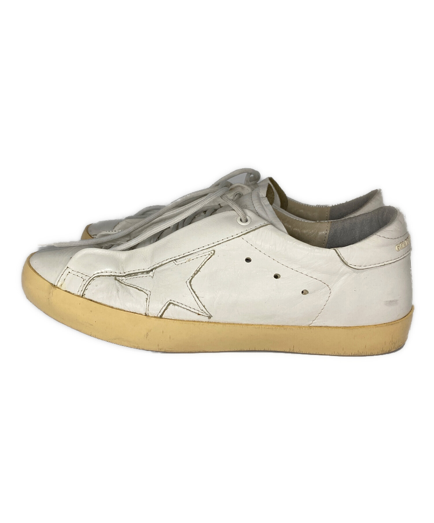 中古・古着通販】GOLDEN GOOSE (ゴールデングース) SUPERSTAR ホワイト 