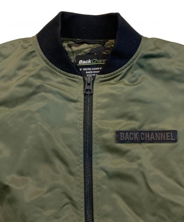 中古・古着通販】BACK CHANNEL (バックチャンネル) MA-1ジャケット 