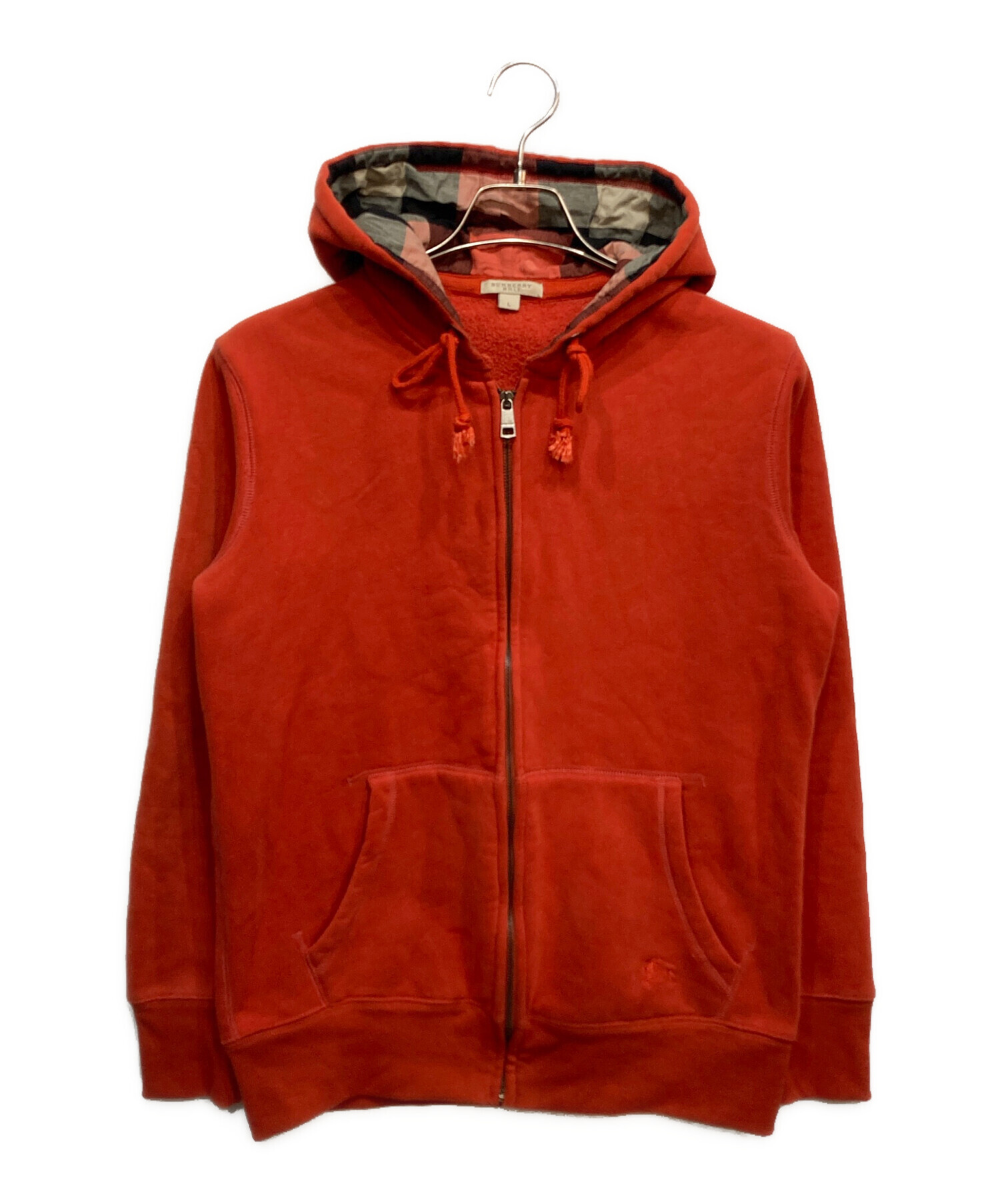 中古・古着通販】BURBERRY BRIT (バーバリーブリット) ジップパーカー