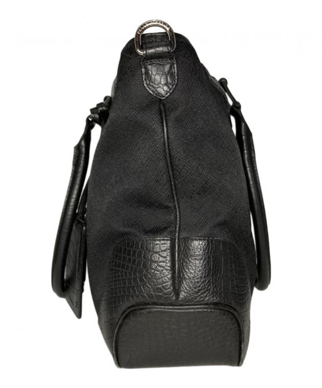中古・古着通販】PELLE MORBIDA (ペッレモルビダ) クロコ型押しトート